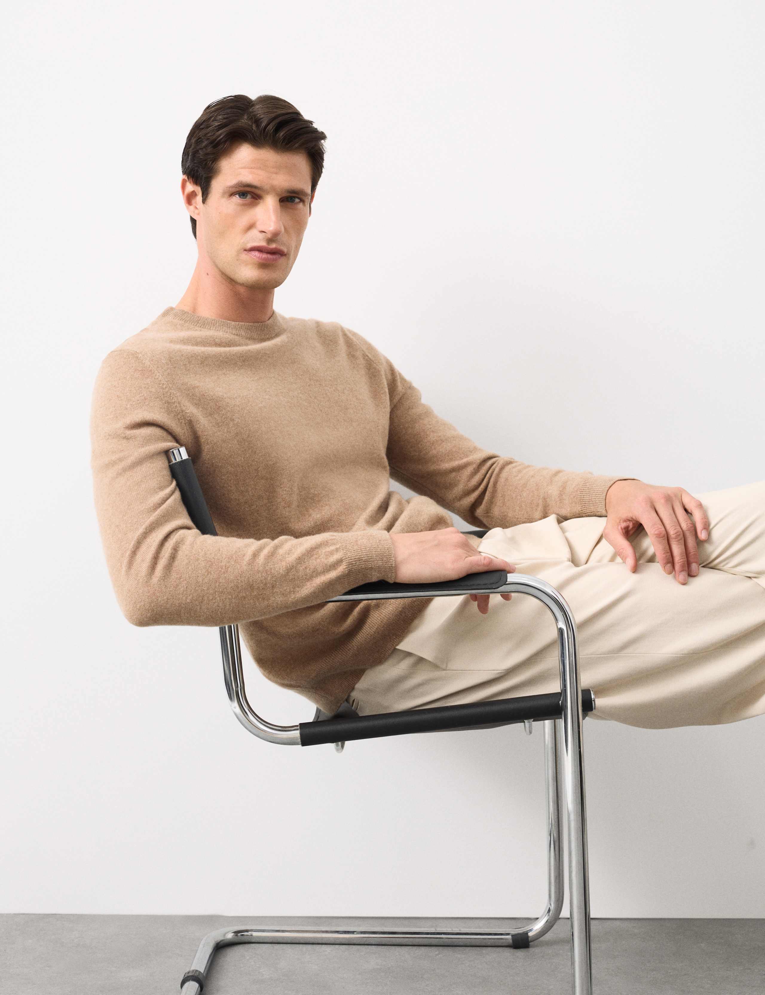 Pure Cashmere Crew Neck Jumper 3 of 7