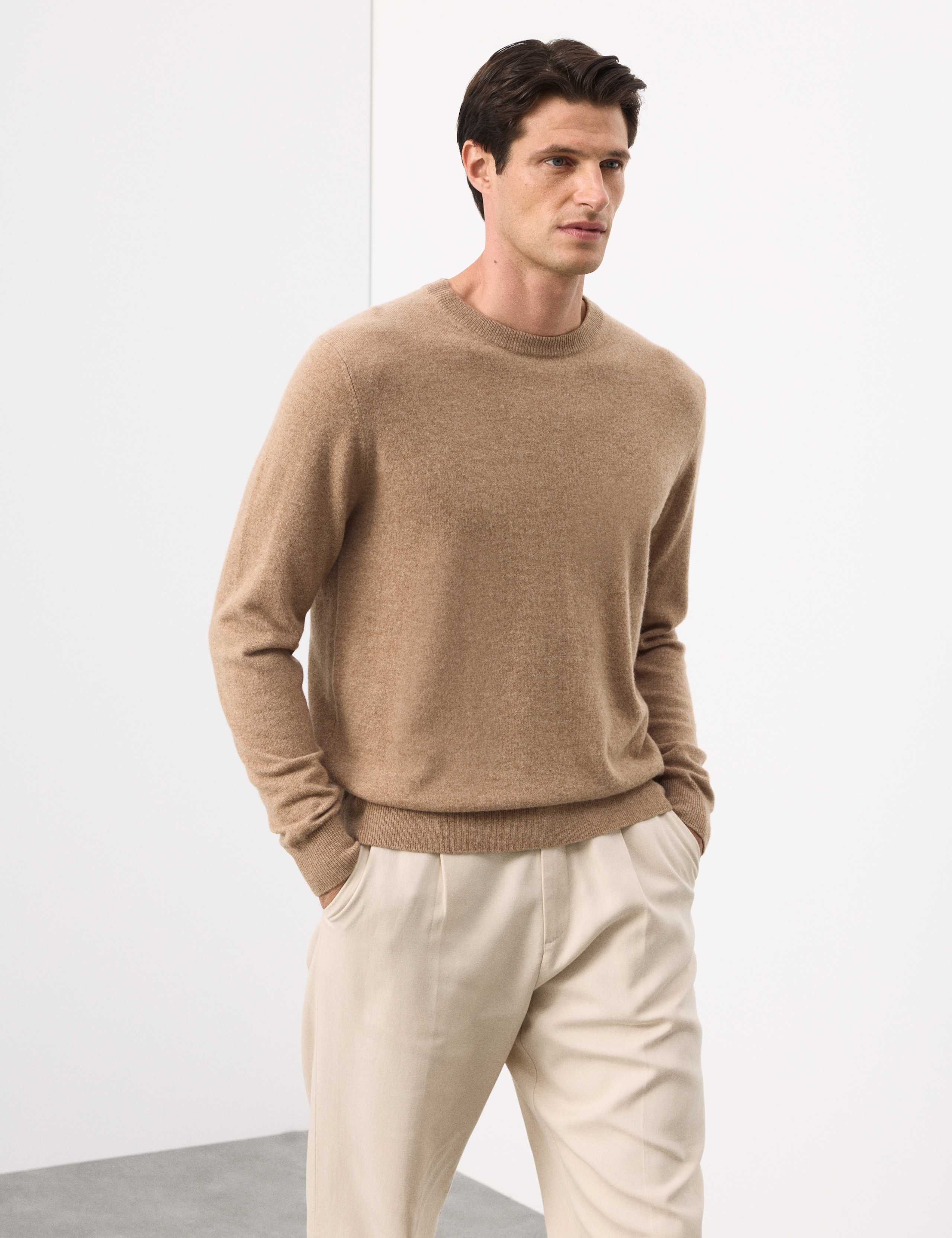 Pure Cashmere Crew Neck Jumper 5 of 7