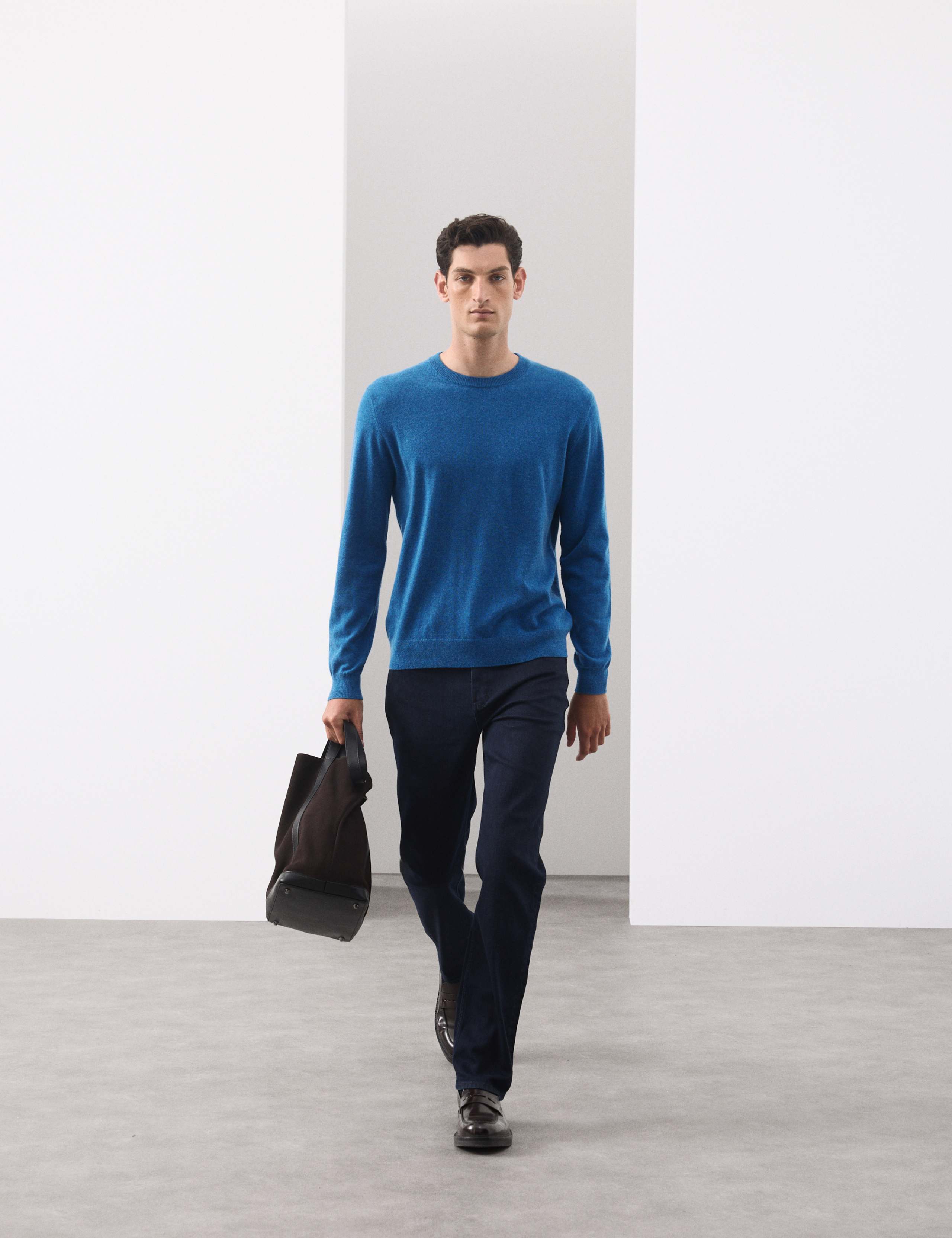 Pure Cashmere Crew Neck Jumper 3 of 6