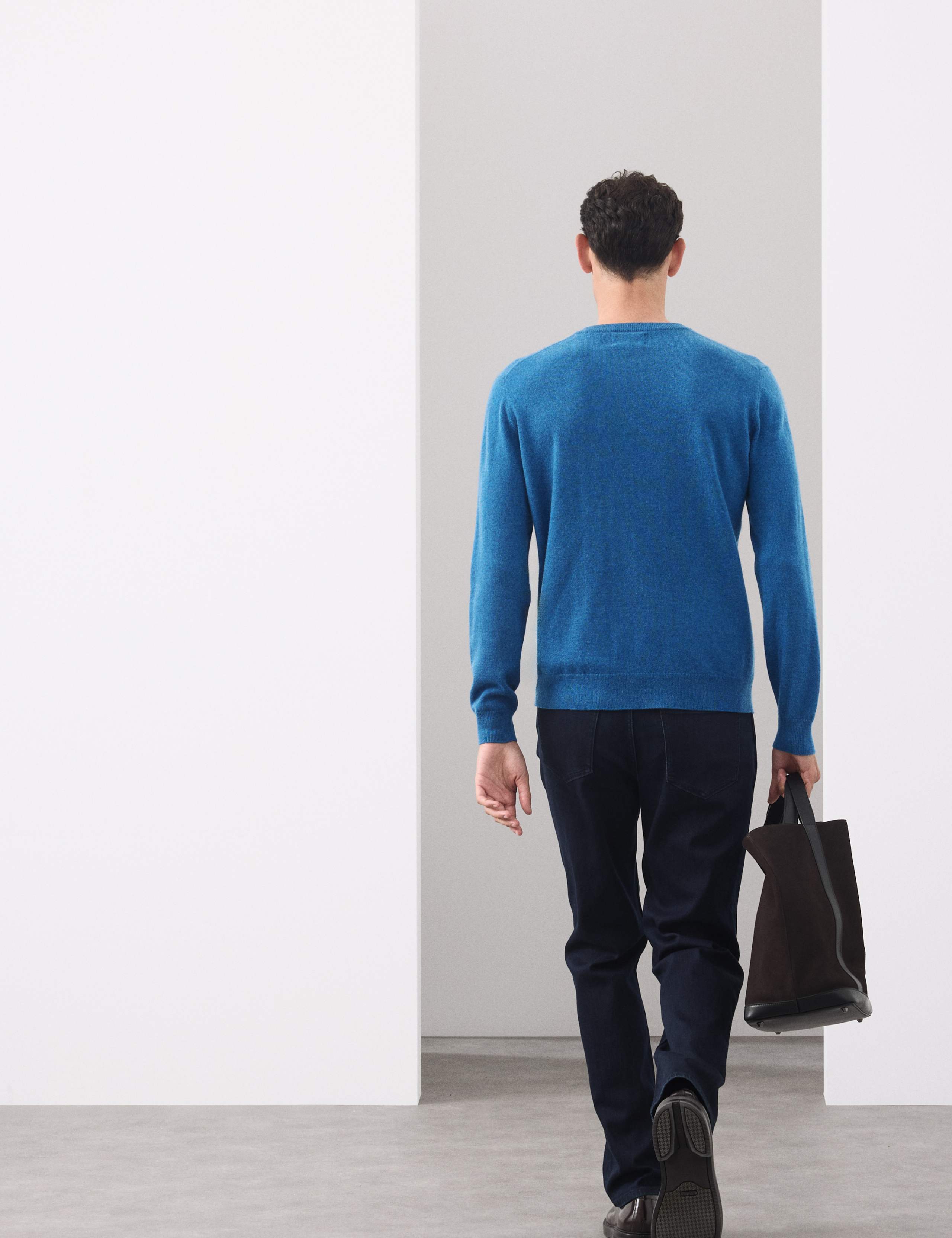 Pure Cashmere Crew Neck Jumper 5 of 6