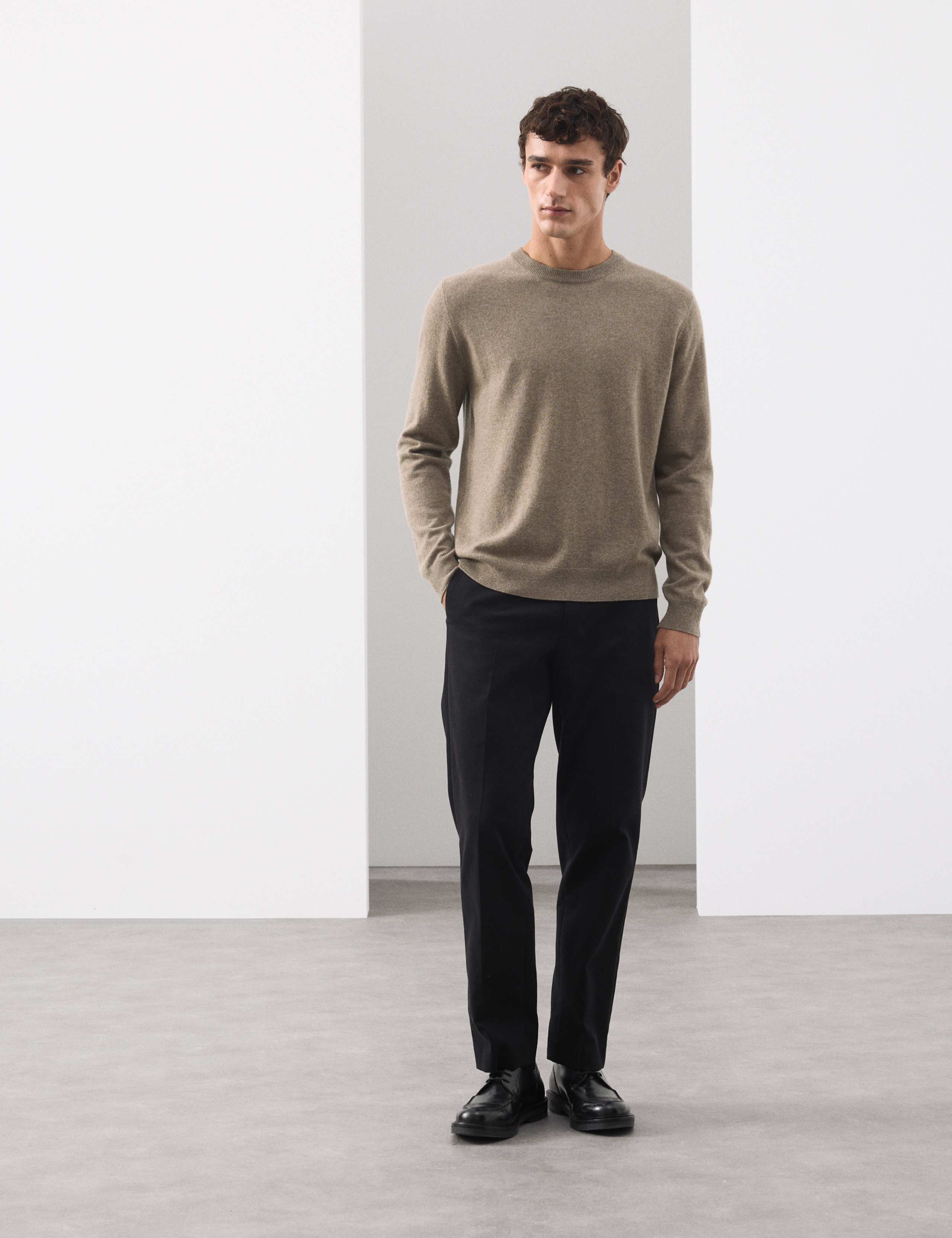 Pure Cashmere Crew Neck Jumper 3 of 7