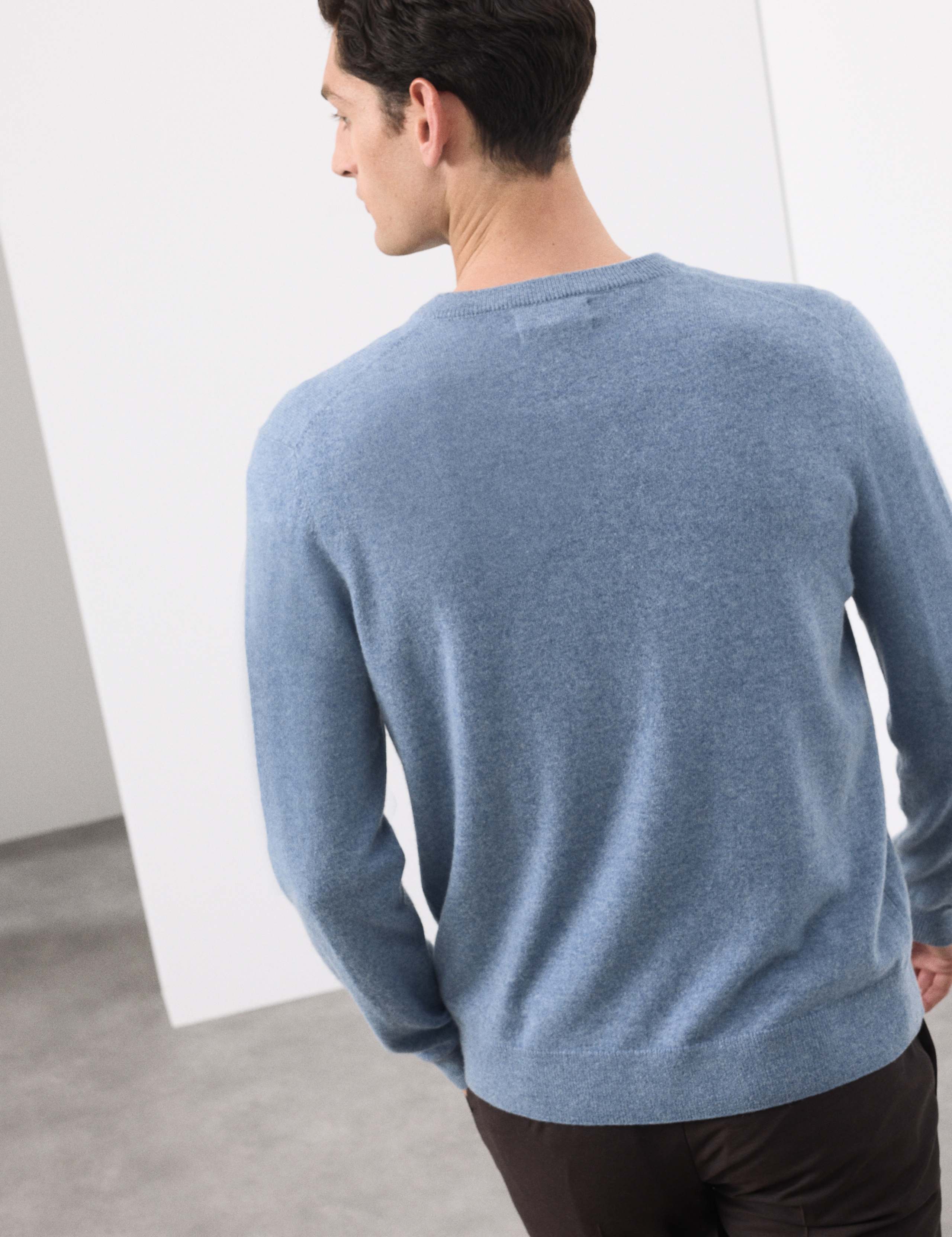 Pure Cashmere Crew Neck Jumper 5 of 6
