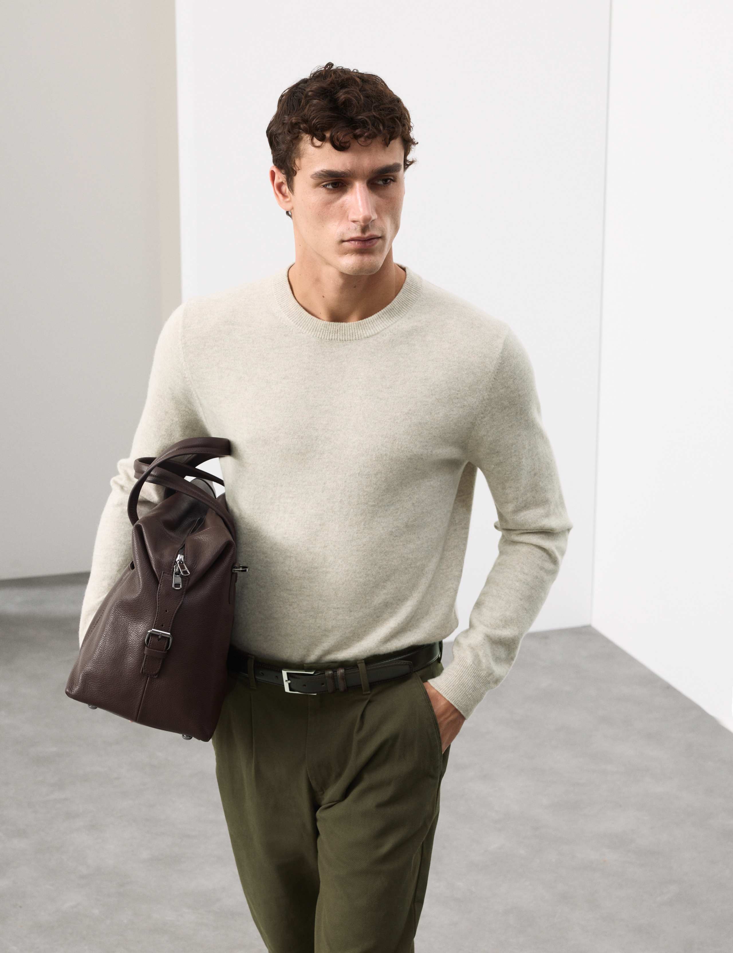 Pure Cashmere Crew Neck Jumper 4 of 10