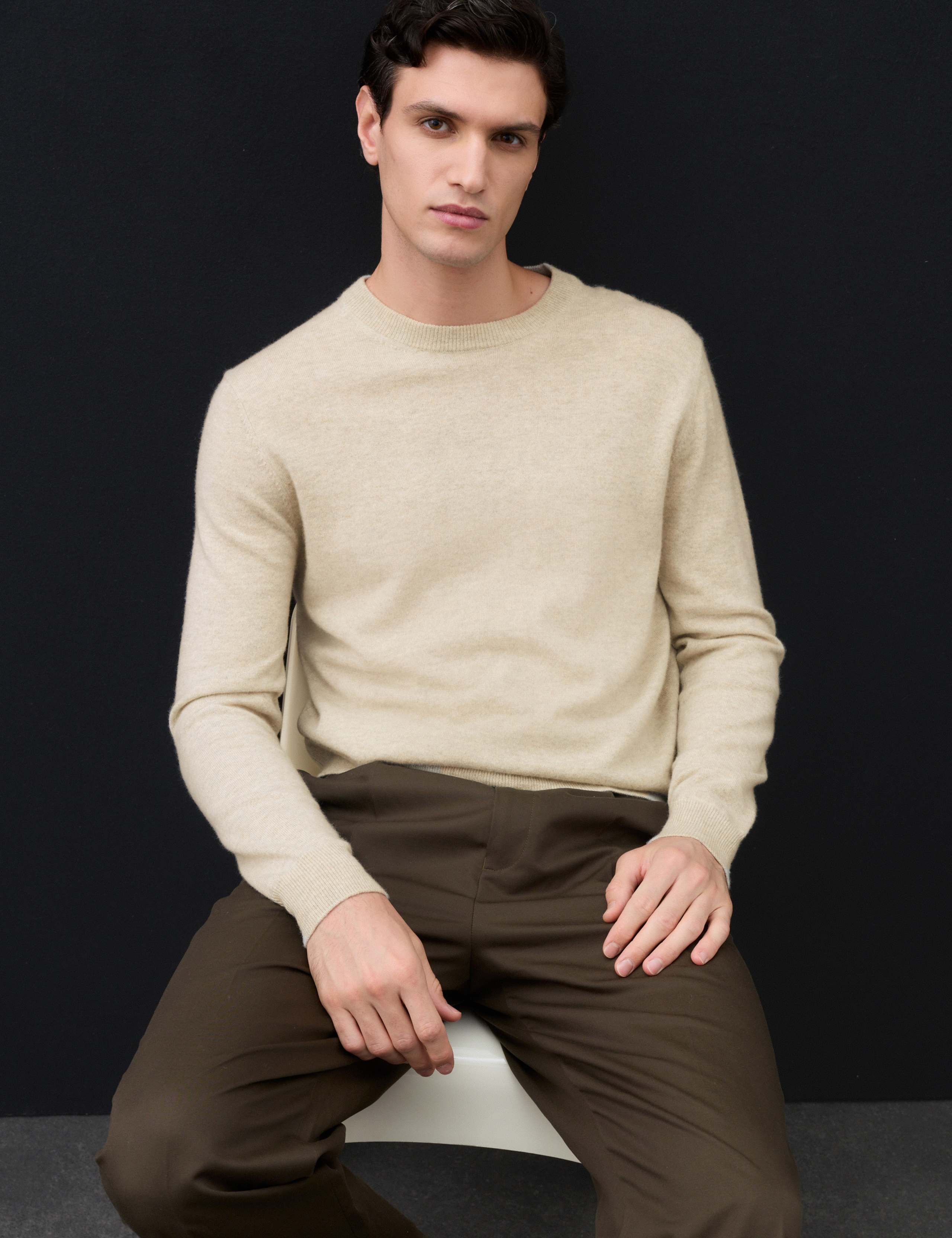 Pure Cashmere Crew Neck Jumper 7 of 10