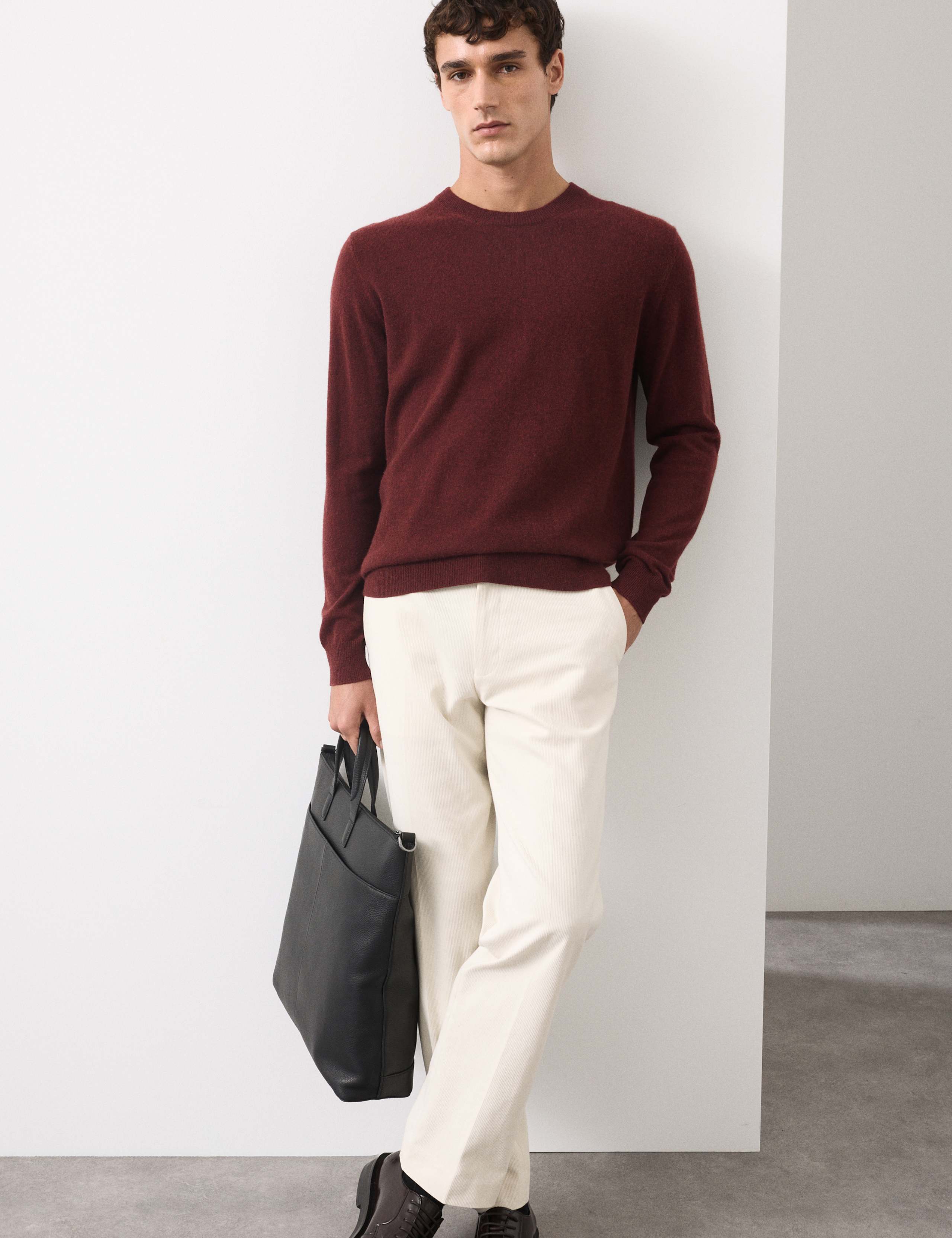 Pure Cashmere Crew Neck Jumper 4 of 6