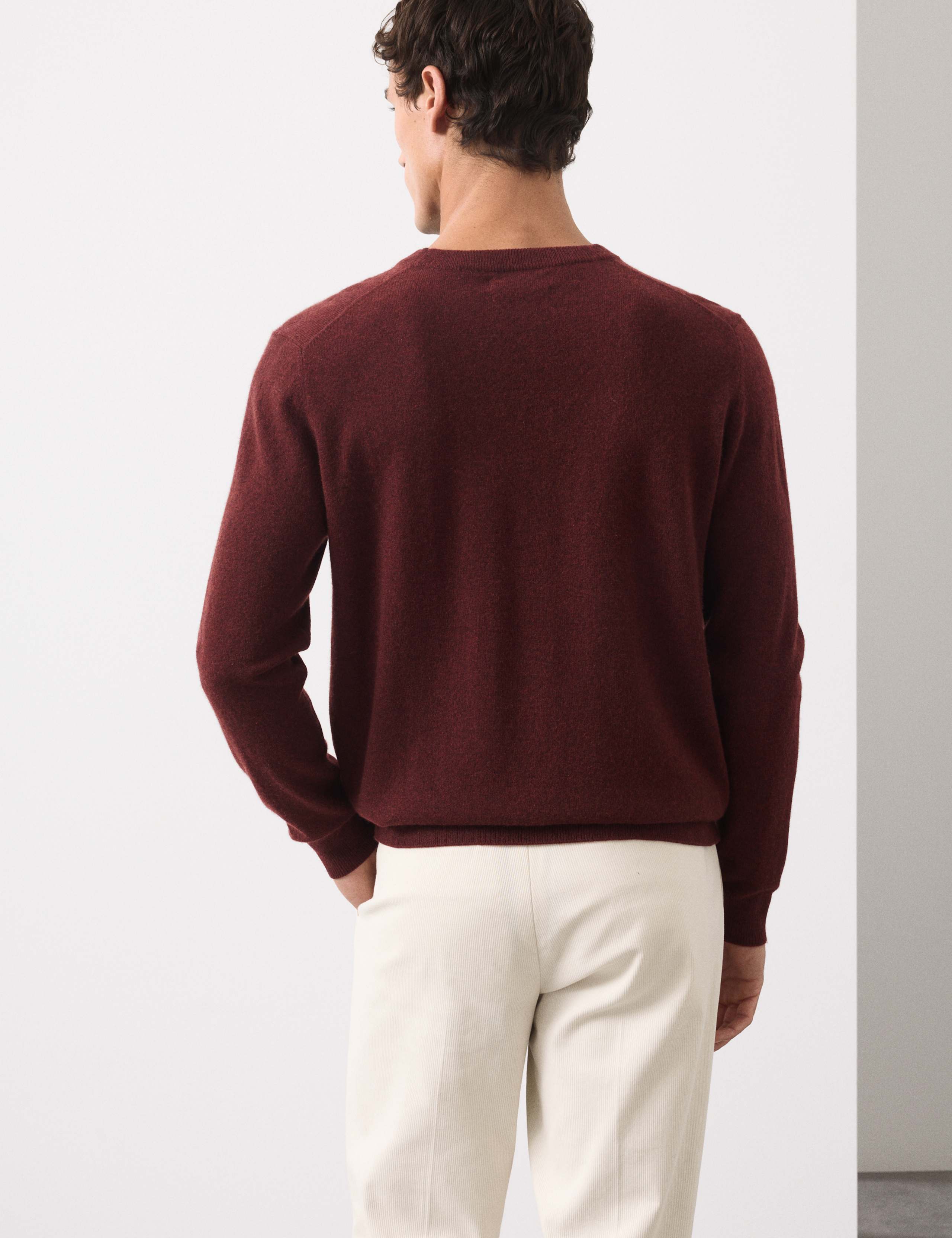 Pure Cashmere Crew Neck Jumper 6 of 6