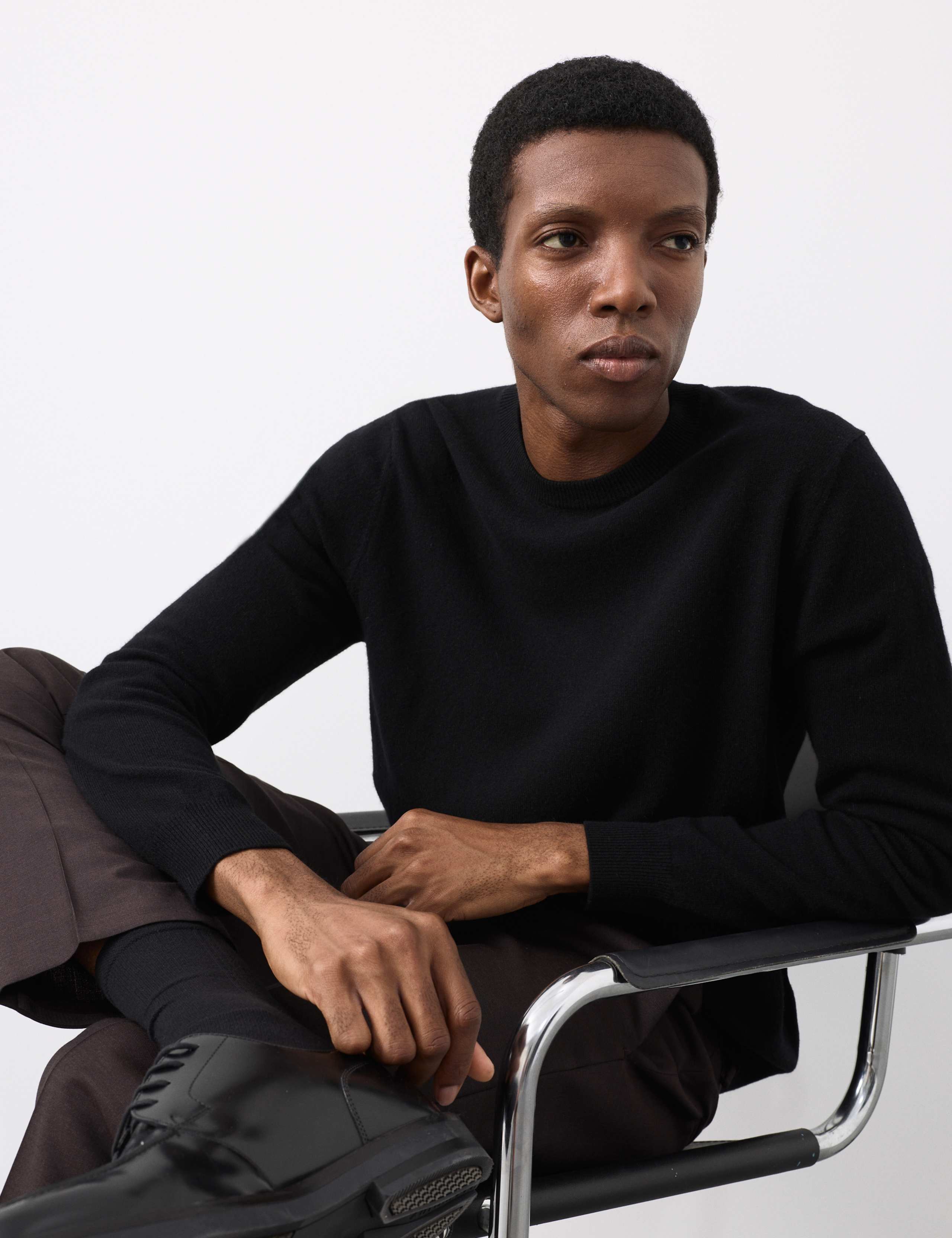 Pure Cashmere Crew Neck Jumper 1 of 6