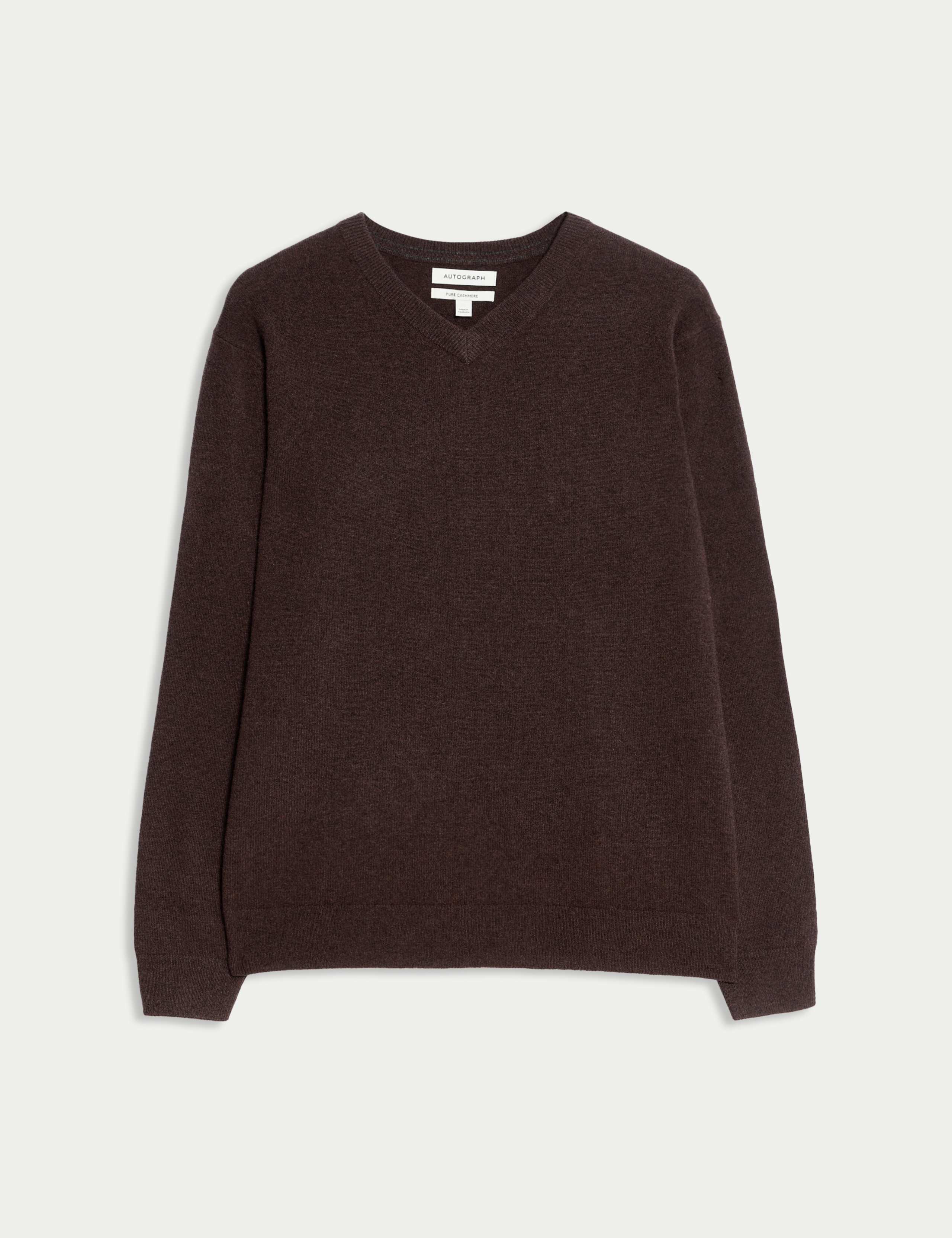 Pure Cashmere V-Neck Jumper 2 of 6