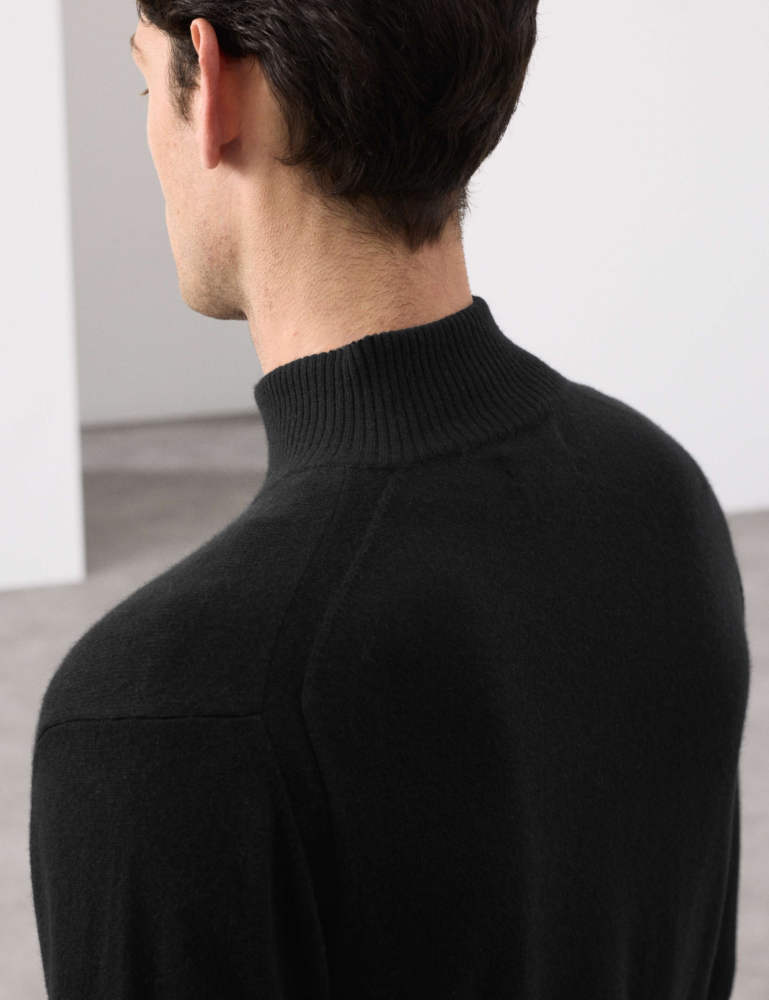 Pure Cashmere Half Zip Jumper 4 of 7