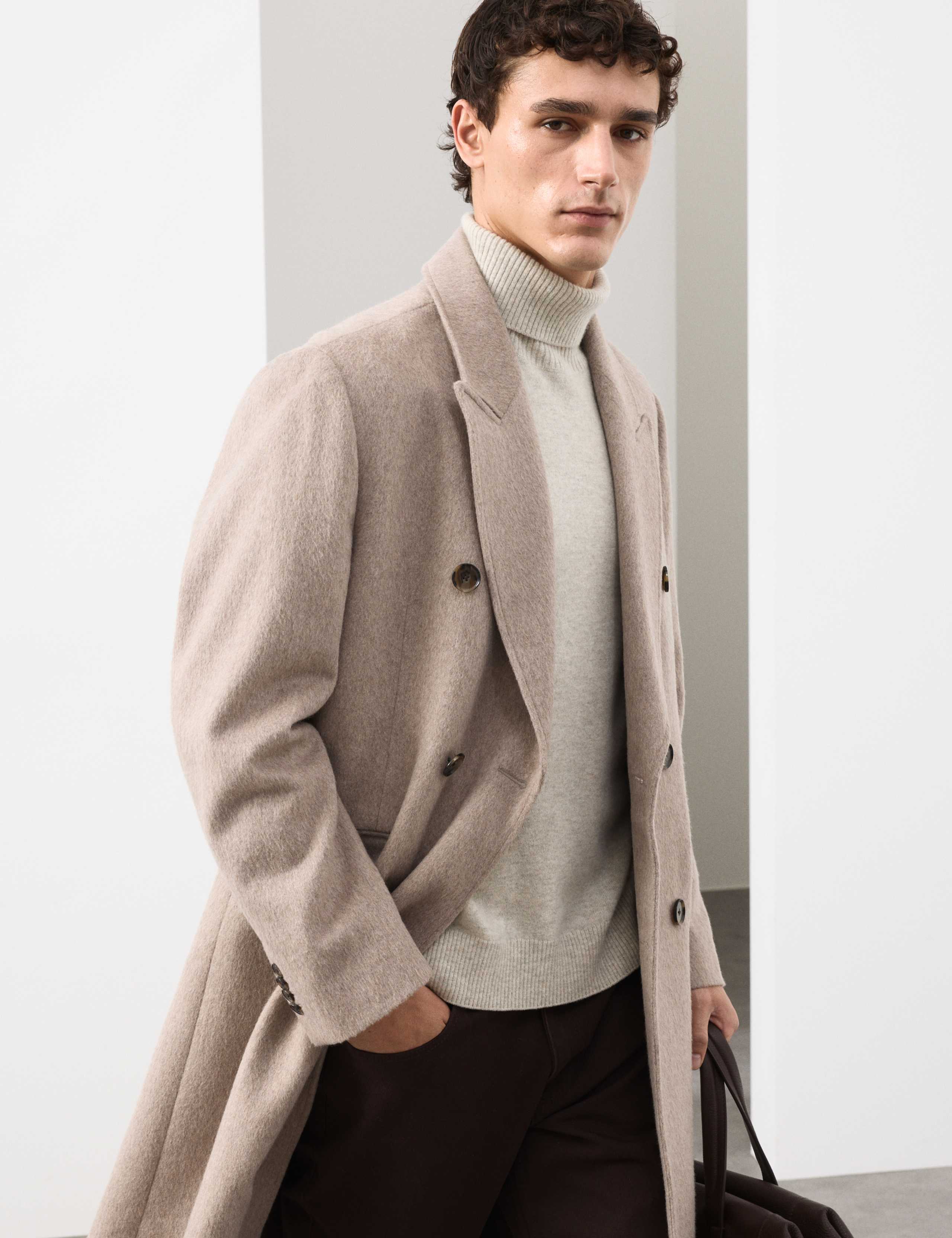 Pure Cashmere Roll Neck Jumper 6 of 7