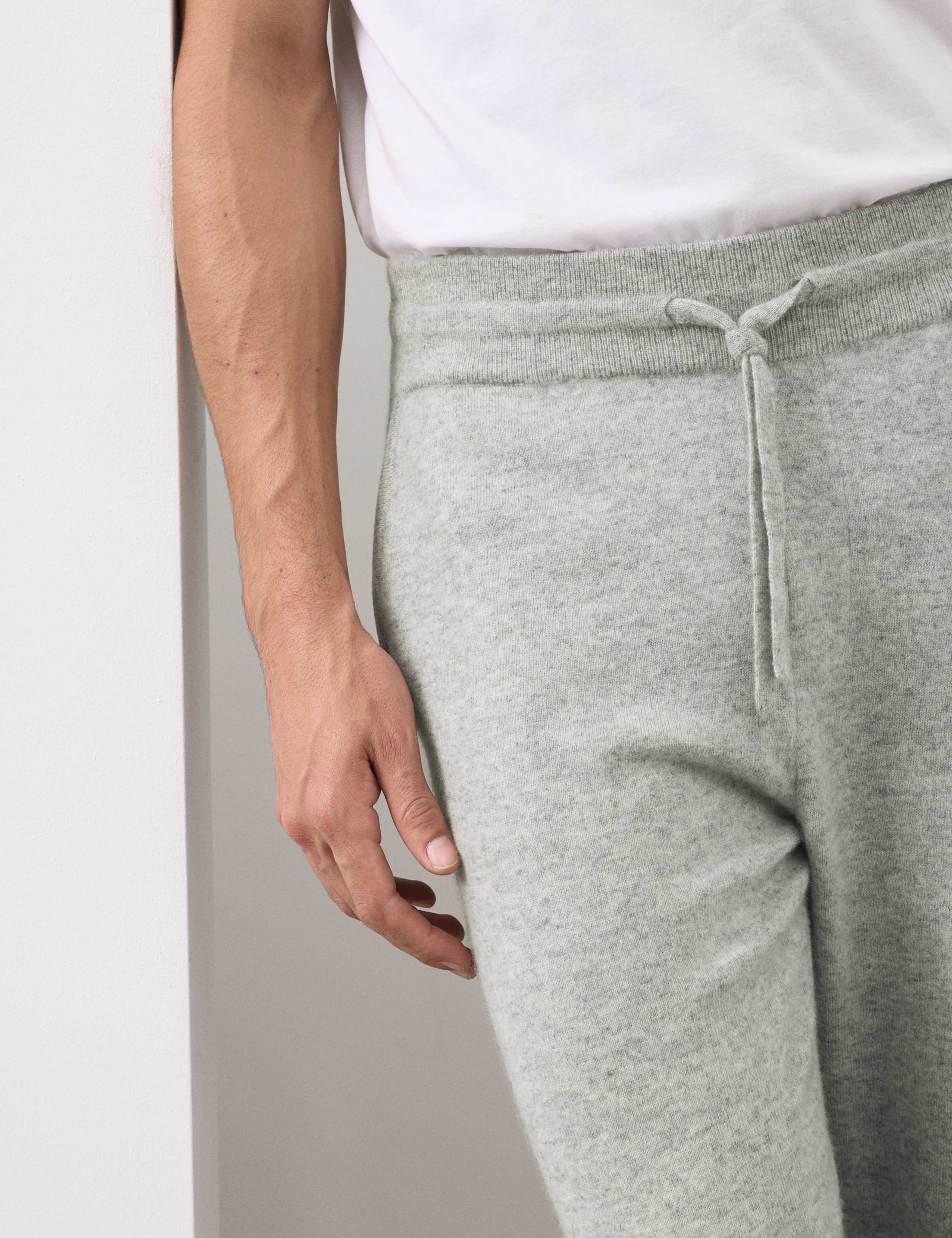 Pure Cashmere Knitted Joggers 3 of 7