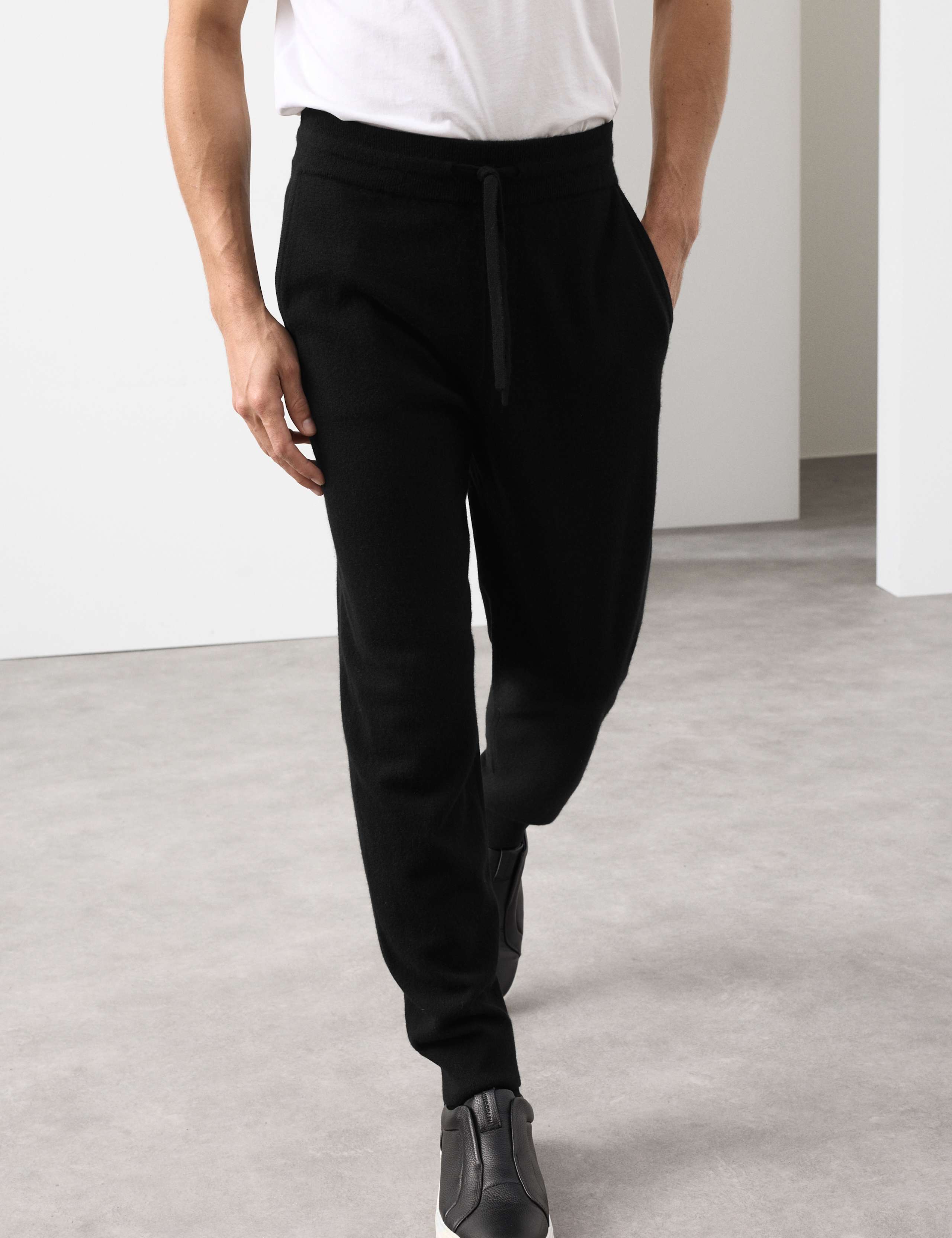 Pure Cashmere Knitted Joggers 4 of 7