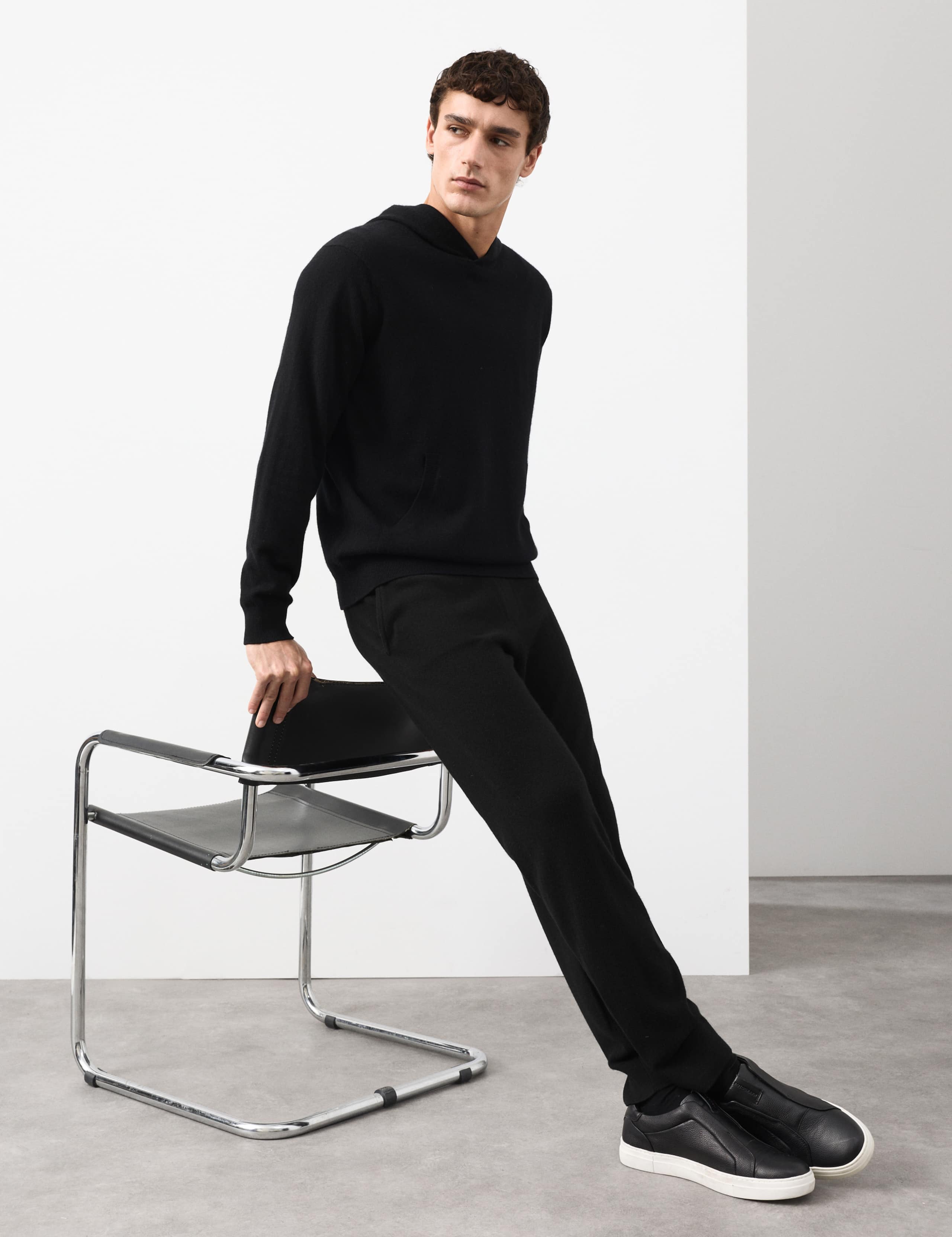 Pure Cashmere Knitted Joggers 5 of 7