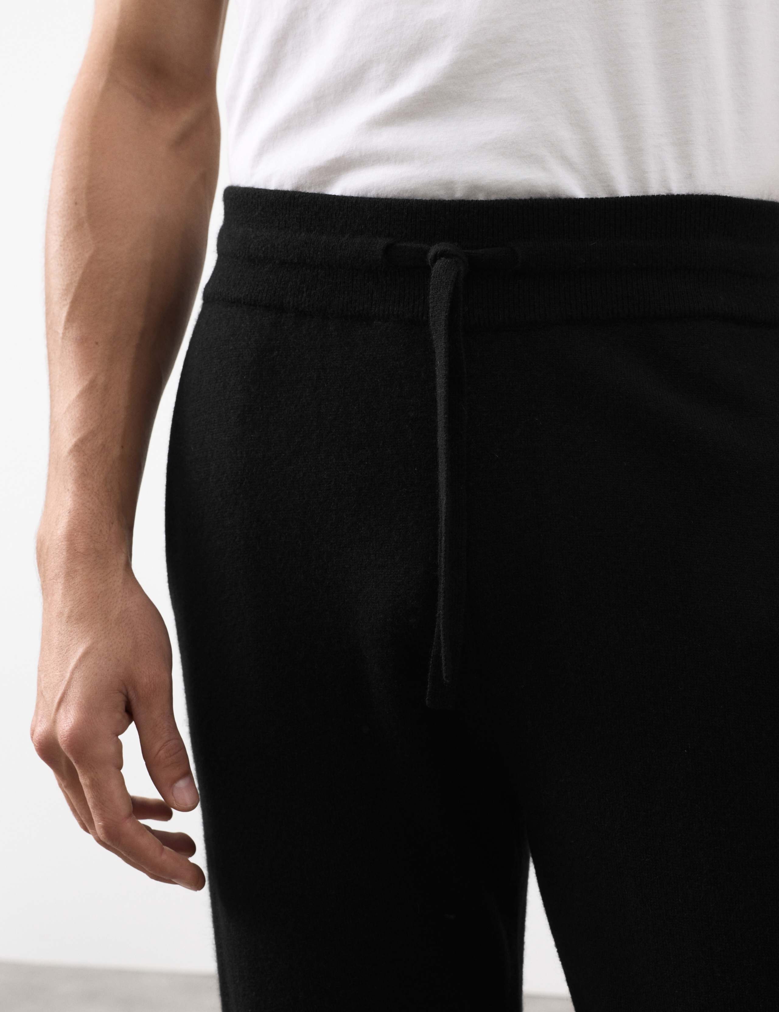 Pure Cashmere Knitted Joggers 6 of 7