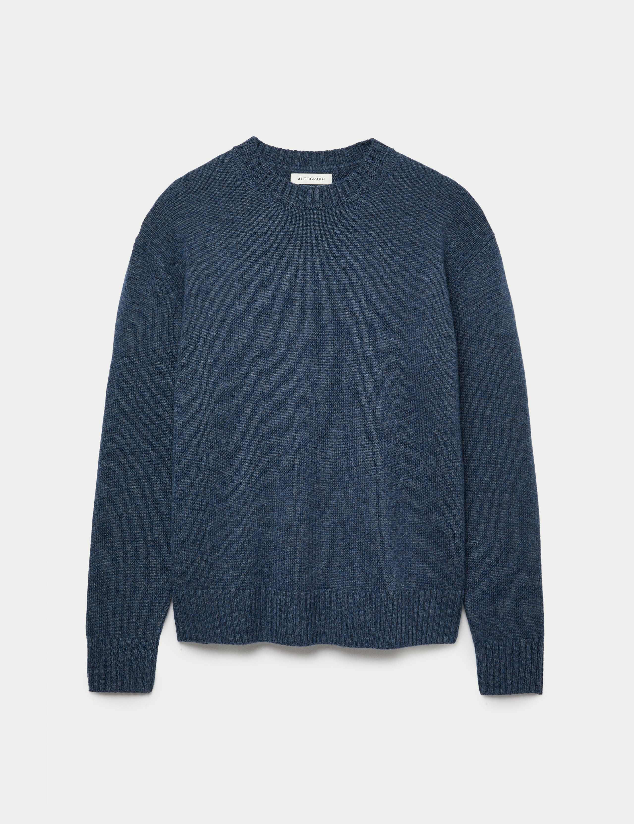 Cashmere and Wool Blend Crew Neck Jumper 2 of 6