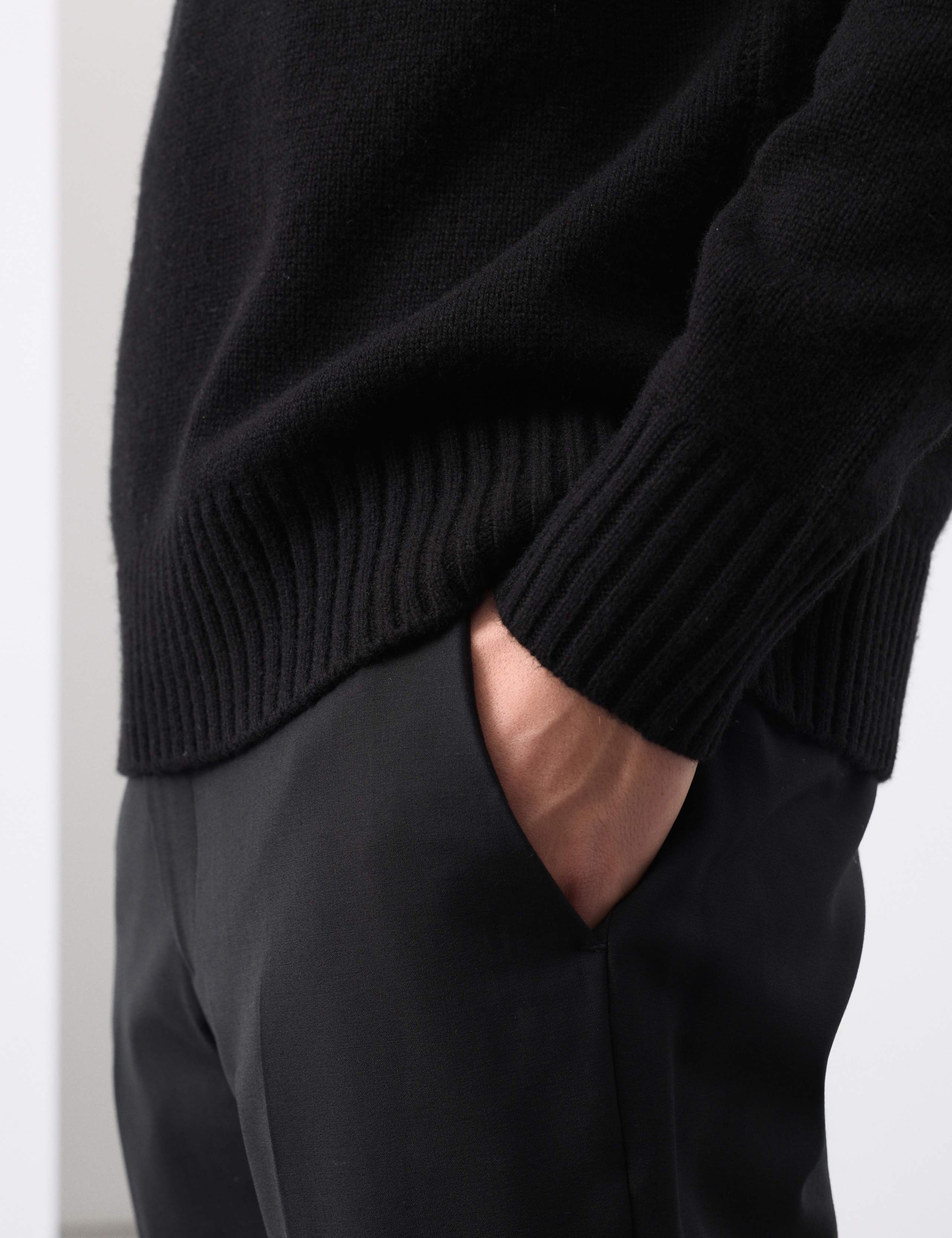 Wool and Cashmere Blend Roll Neck Jumper 6 of 7