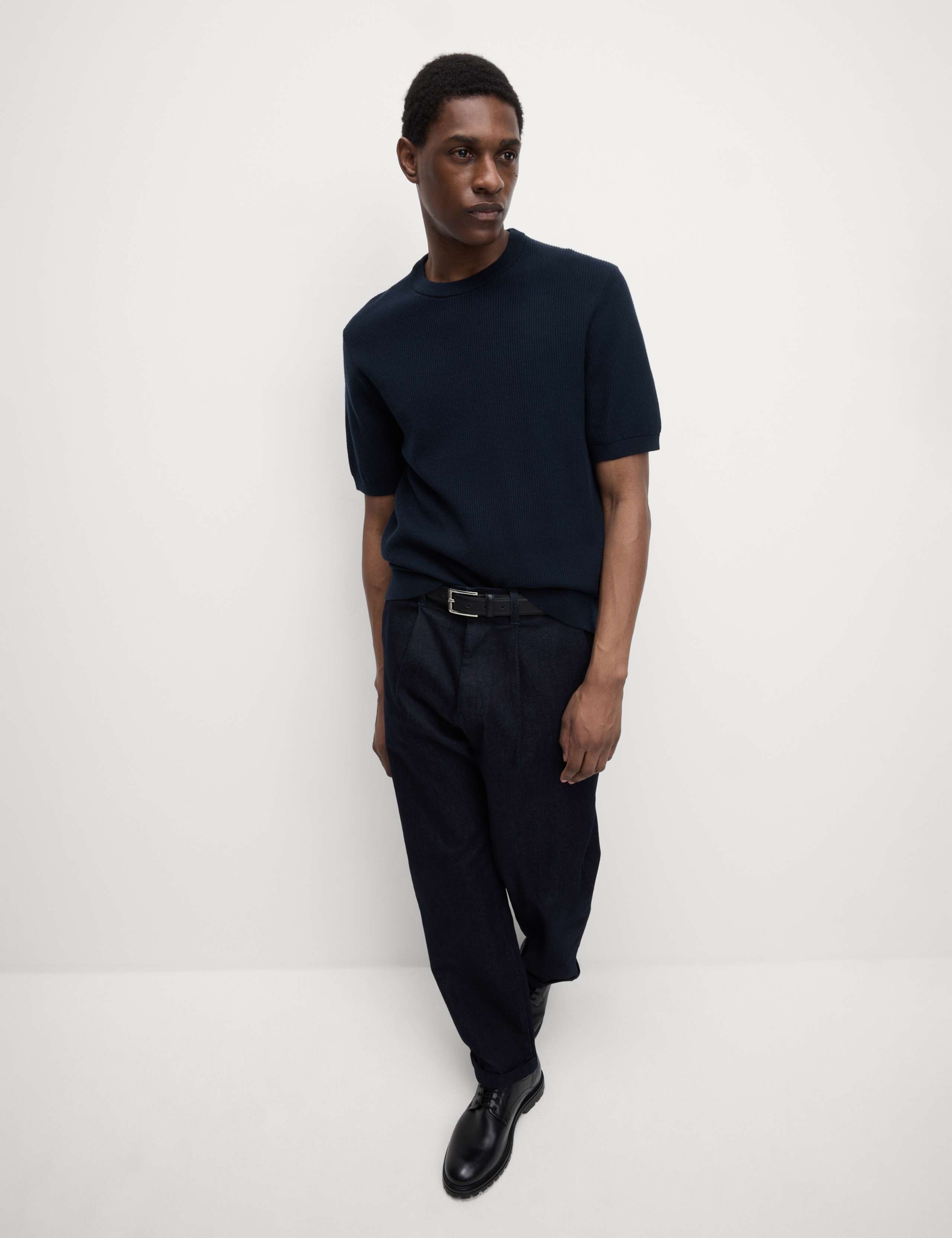 Cotton Rich Textured T-Shirt 6 of 6