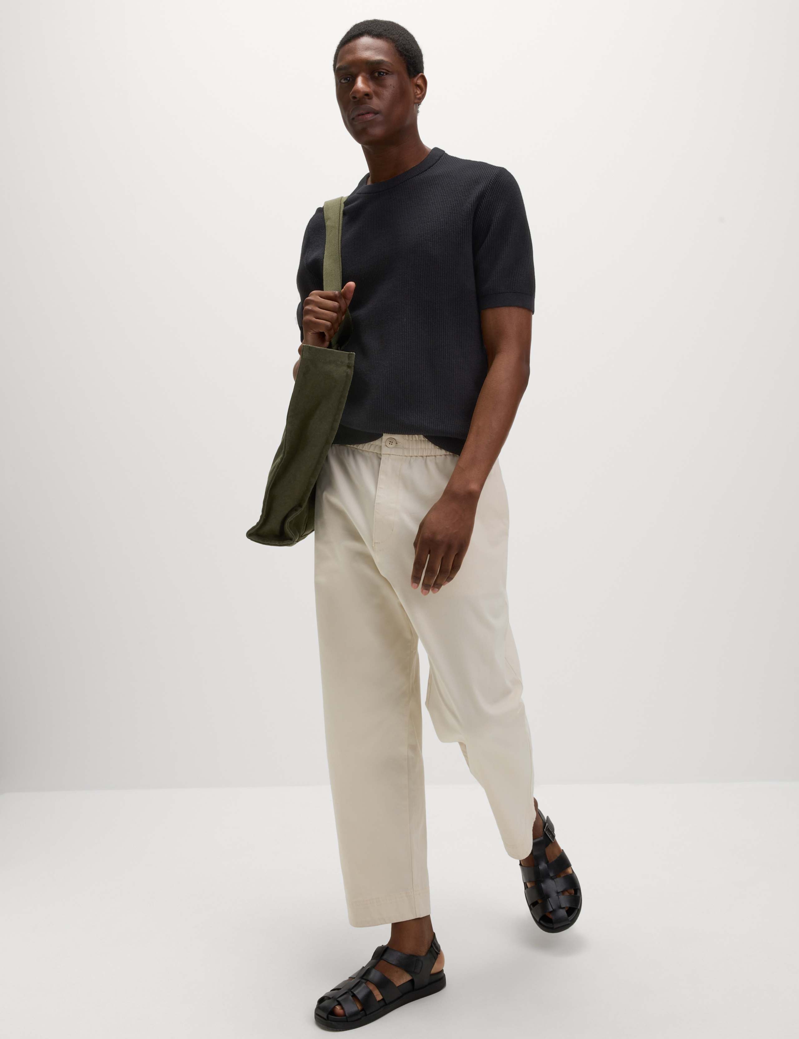 Cotton Rich Textured T-Shirt 4 of 5