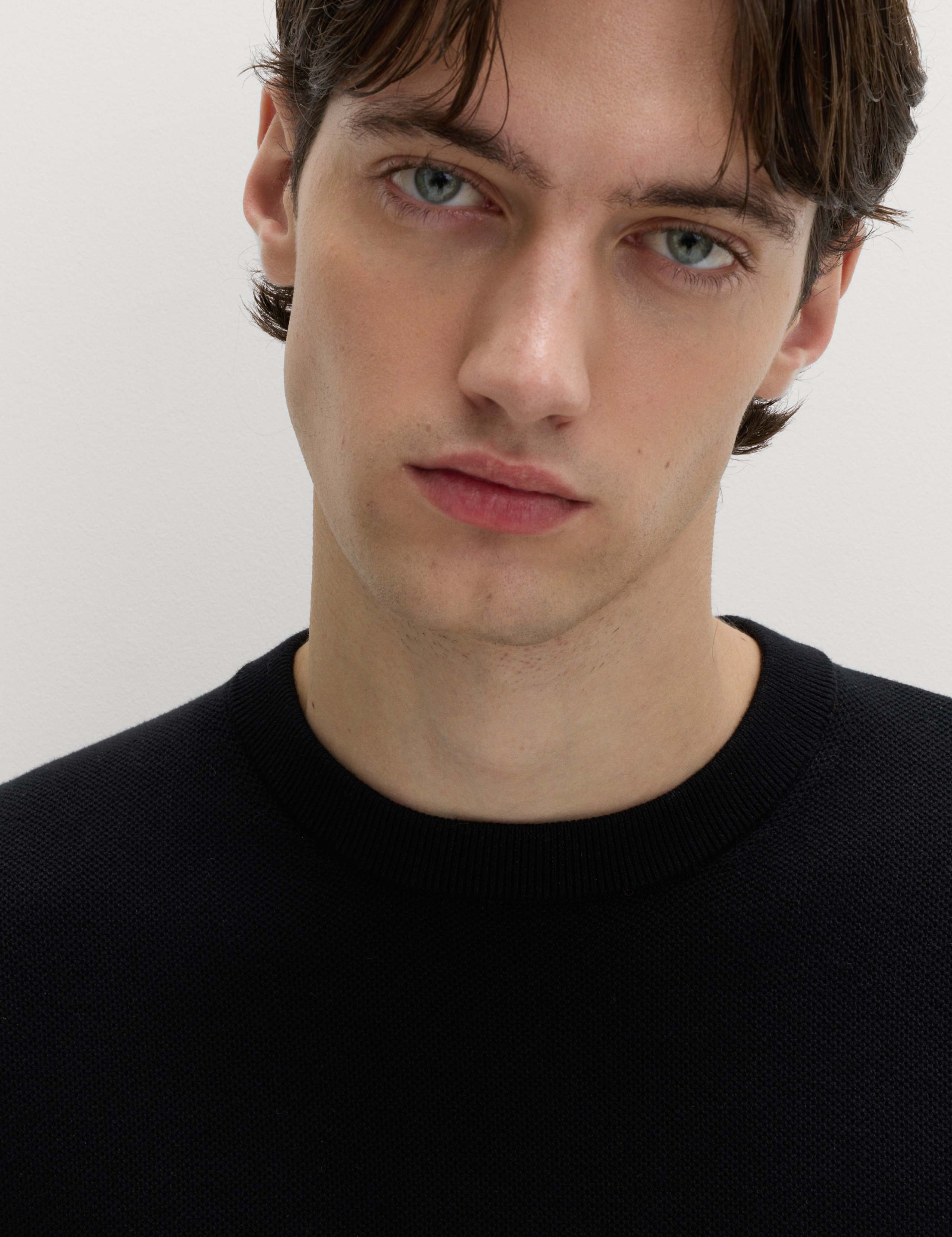 Cotton Rich Textured Knitted T-Shirt 3 of 5