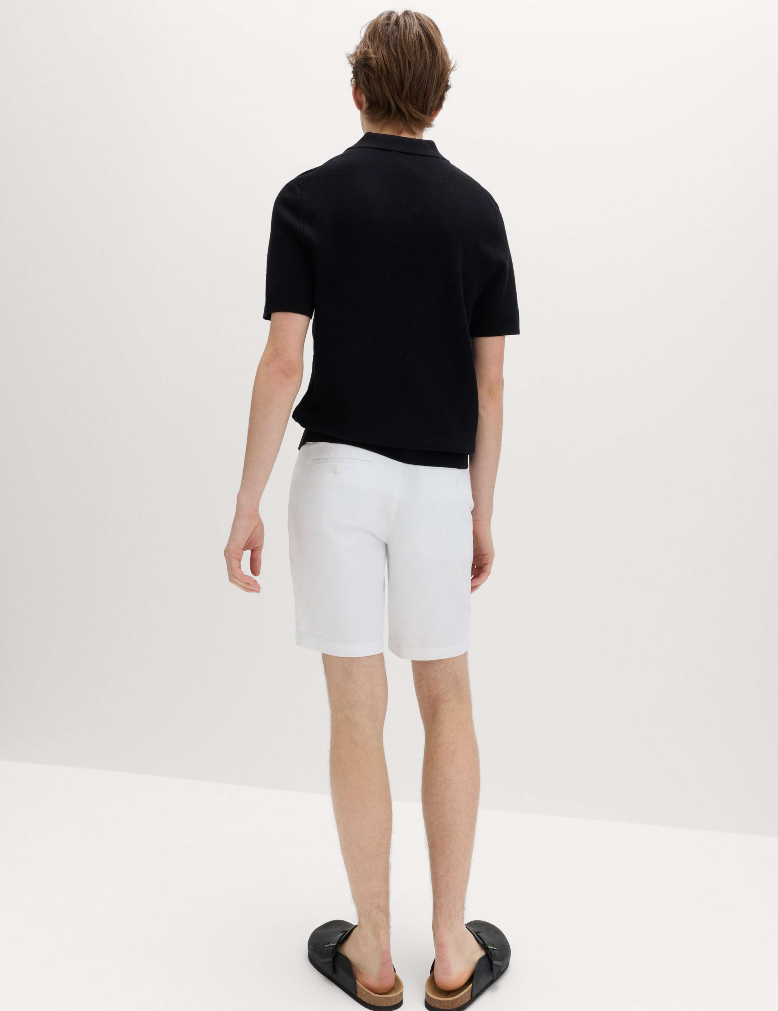 Cotton Rich Textured Knitted Polo Shirt 3 of 4