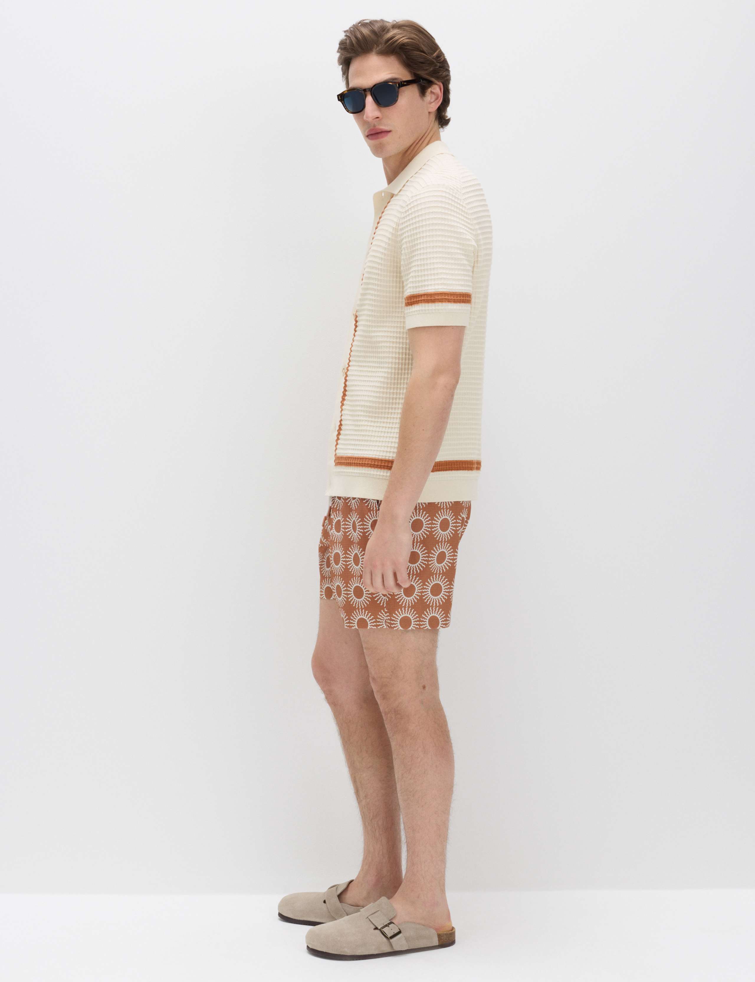 Pure Cotton Tipped Knitted Polo Shirt 6 of 7