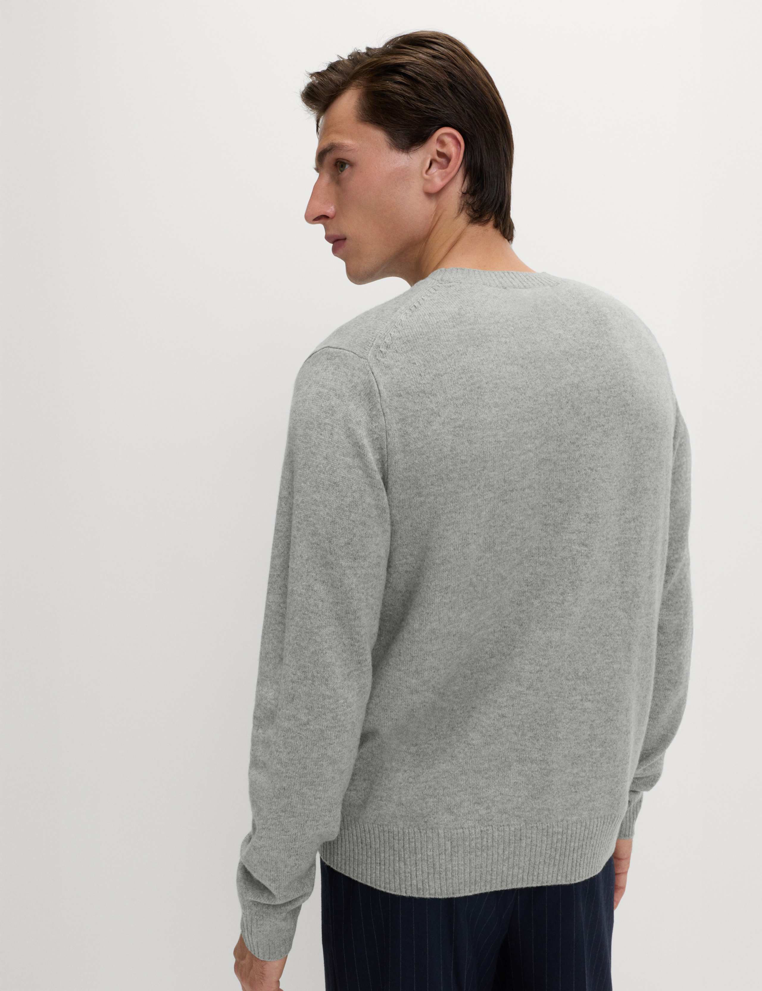 Pure Lambswool Crew Neck Jumper 5 of 6