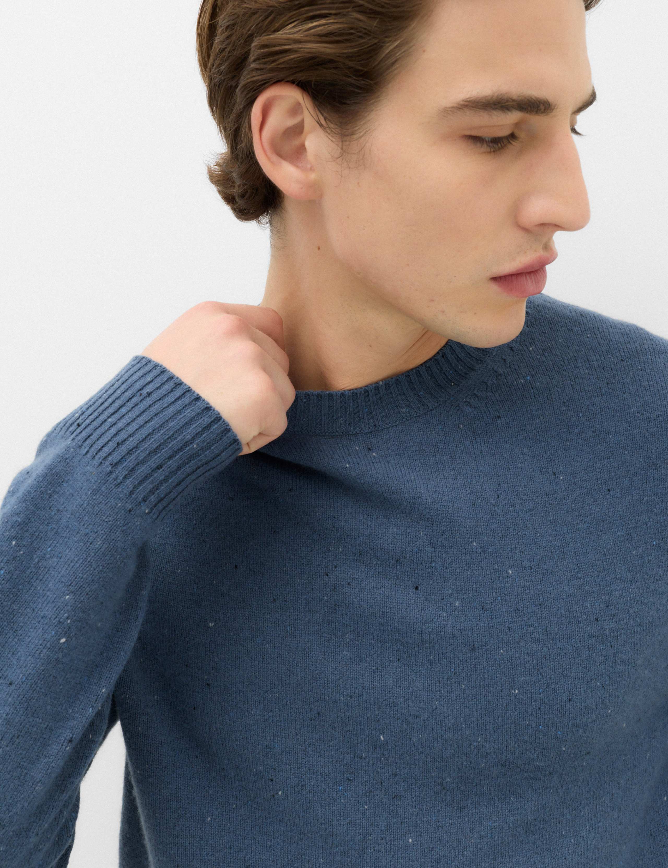 Pure Lambswool Crew Neck Jumper 3 of 6