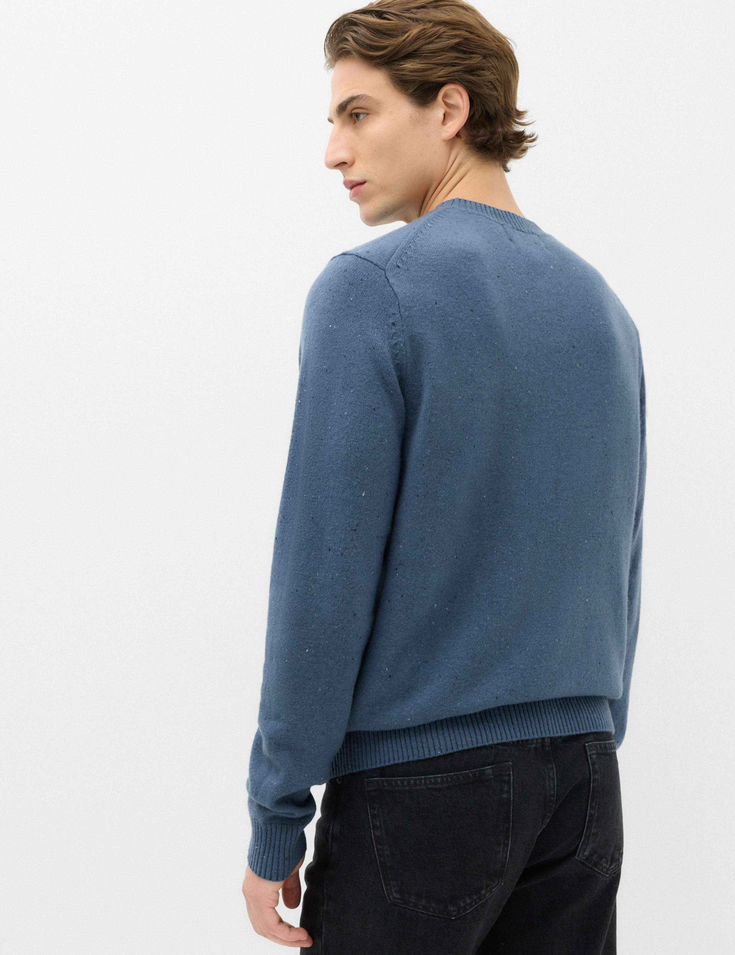 Pure Lambswool Crew Neck Jumper 5 of 6