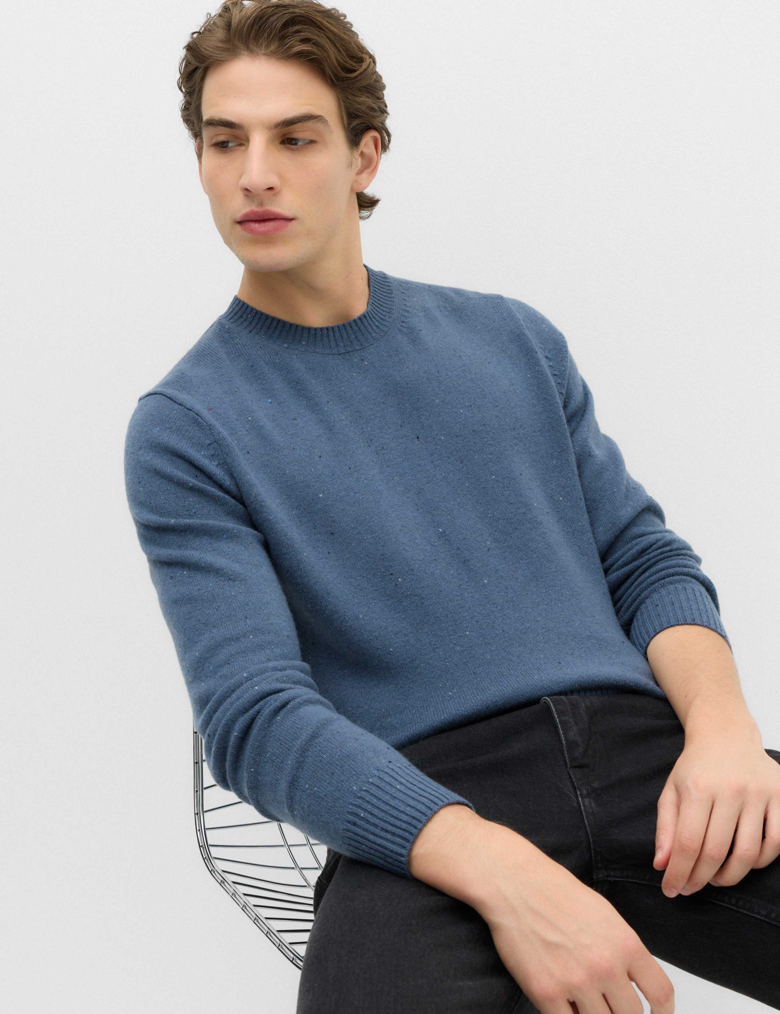 Pure Lambswool Crew Neck Jumper 6 of 6