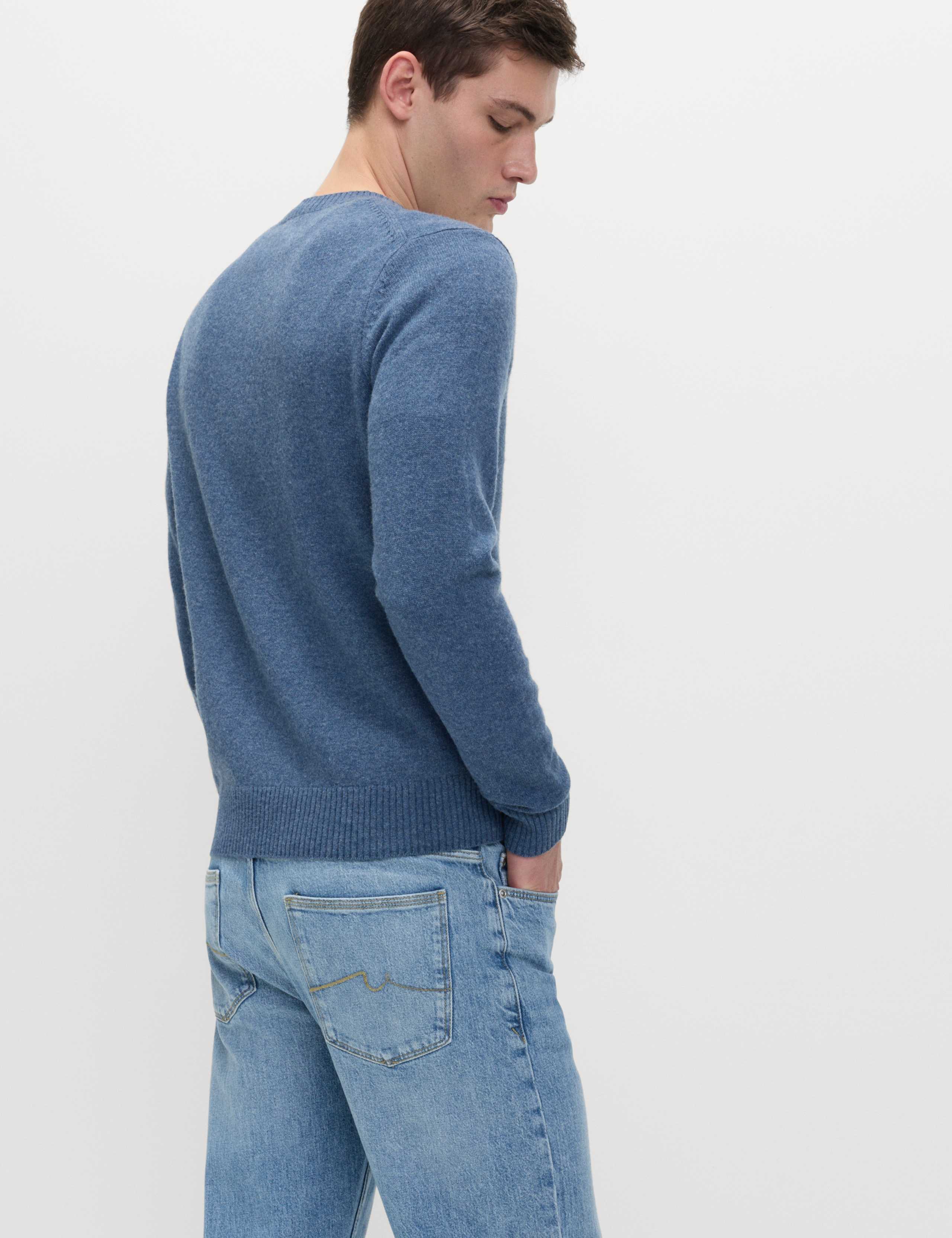 Pure Lambswool Crew Neck Jumper 6 of 6