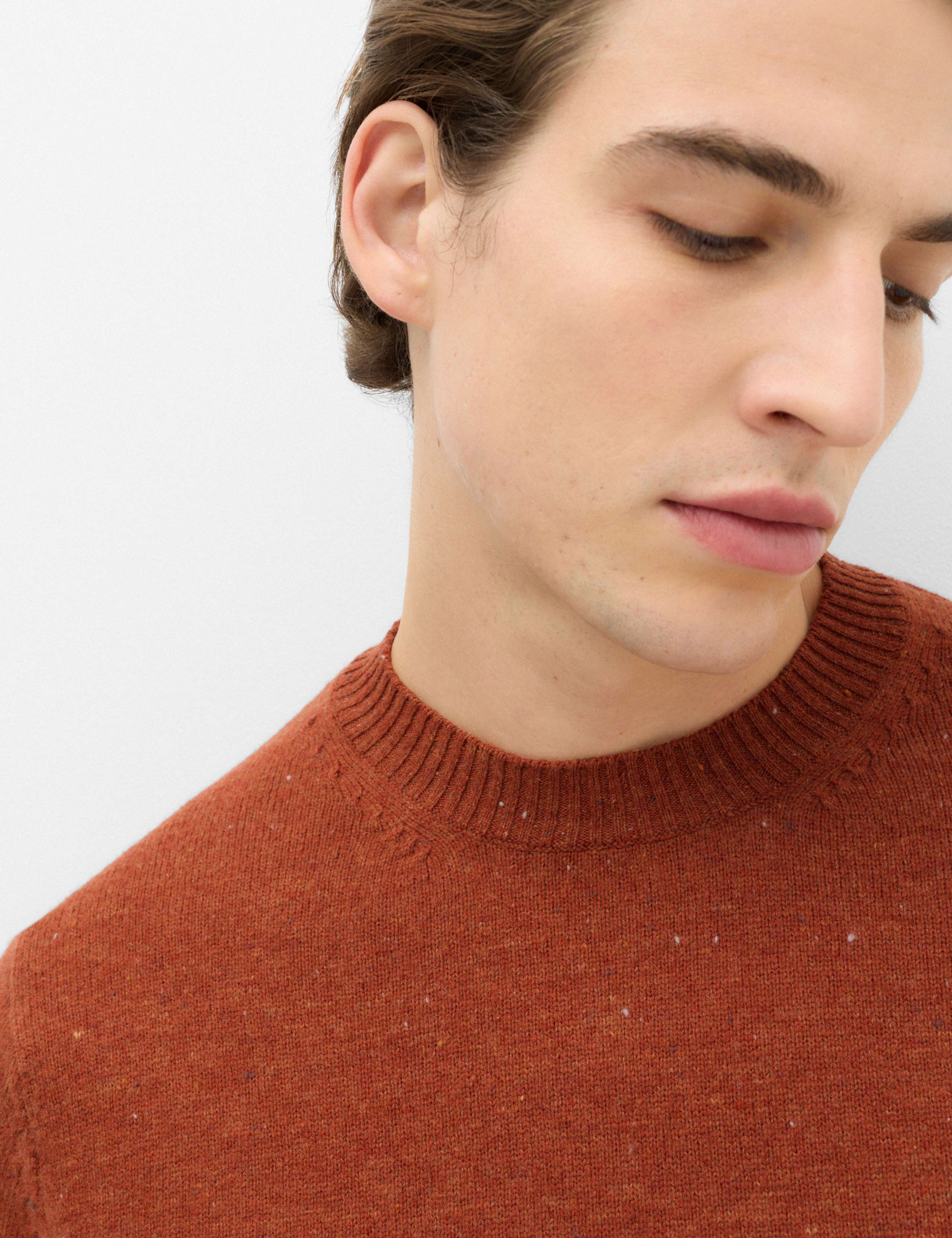Pure Lambswool Crew Neck Jumper 4 of 6