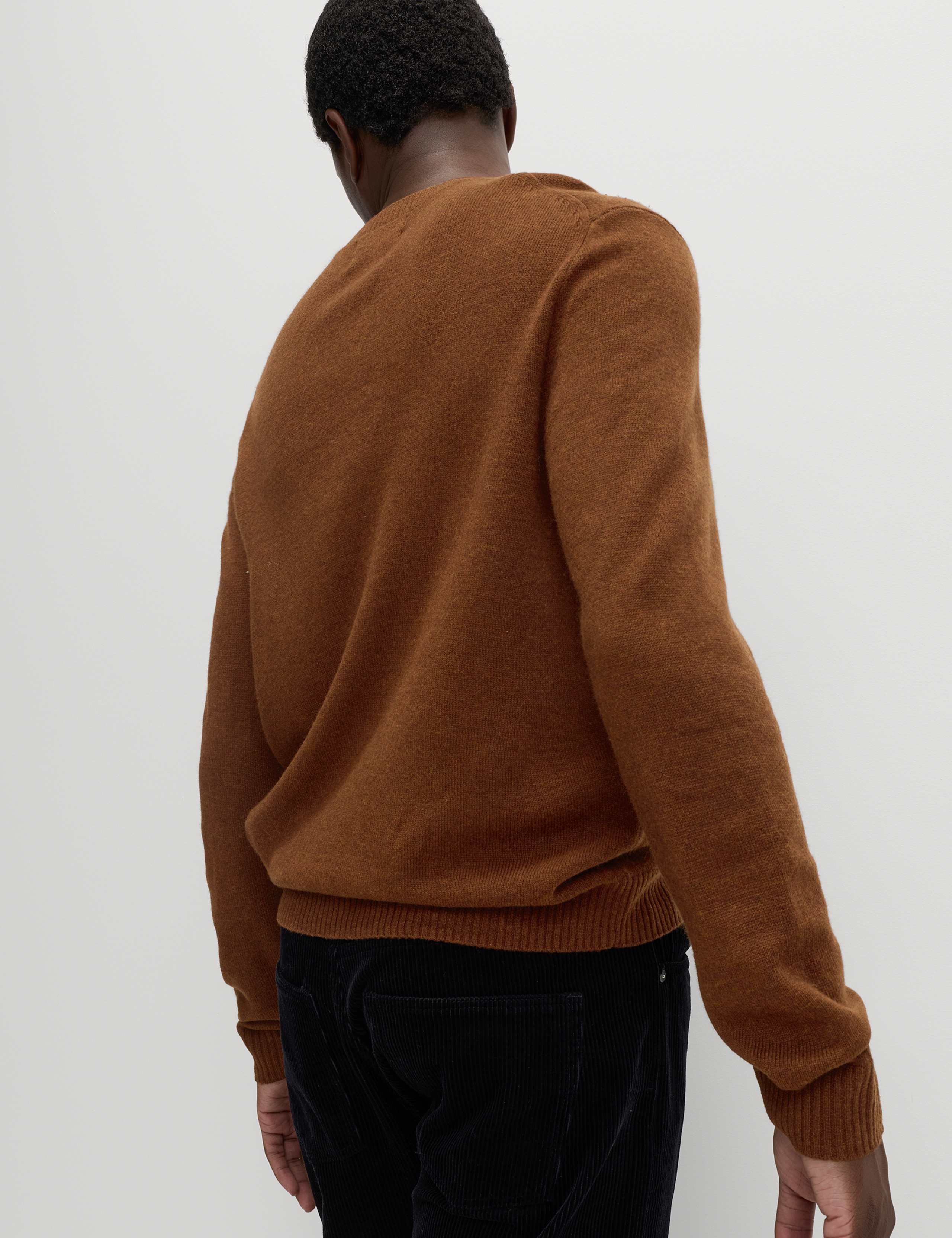 Pure Lambswool Crew Neck Jumper 4 of 5