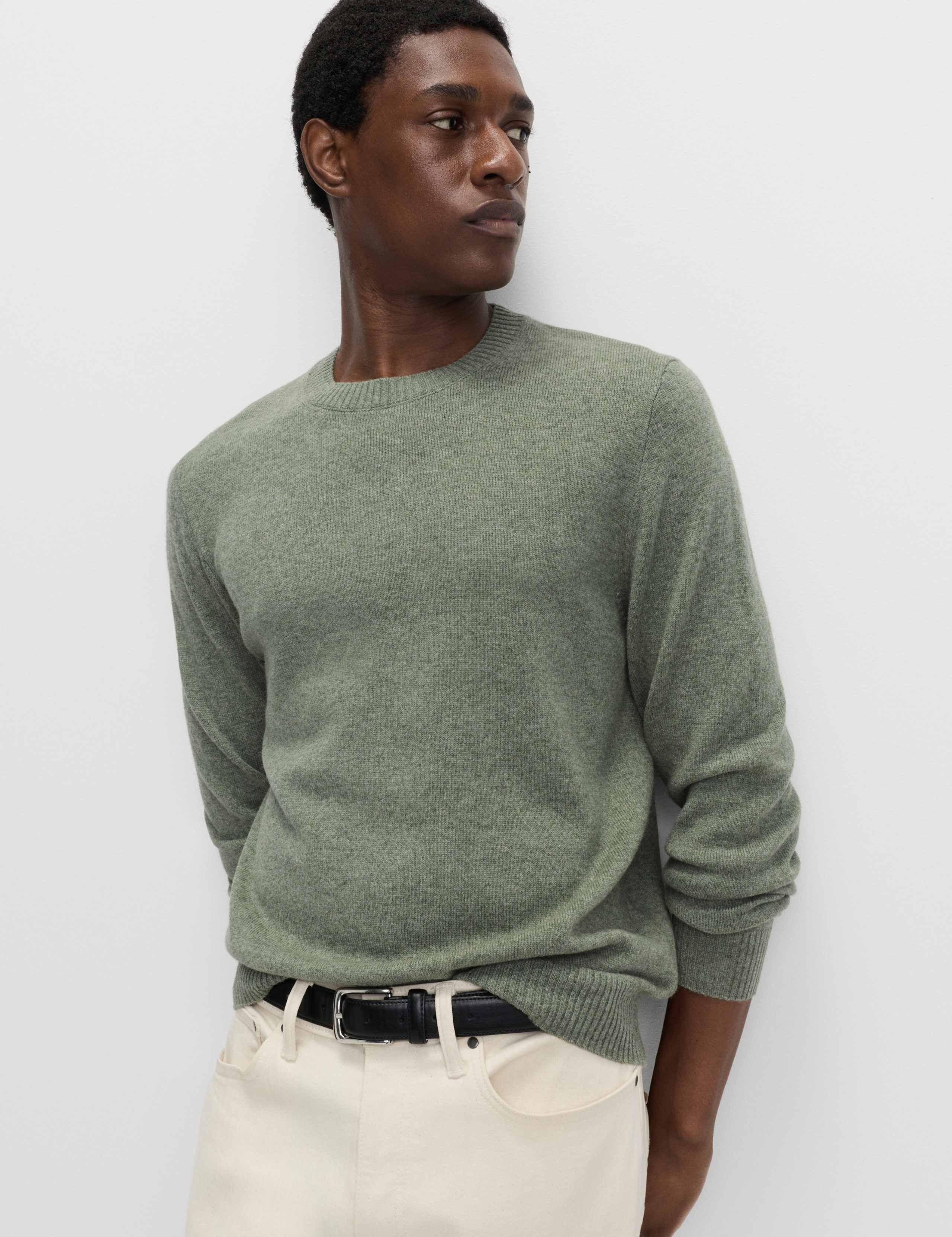 Pure Lambswool Crew Neck Jumper 6 of 6