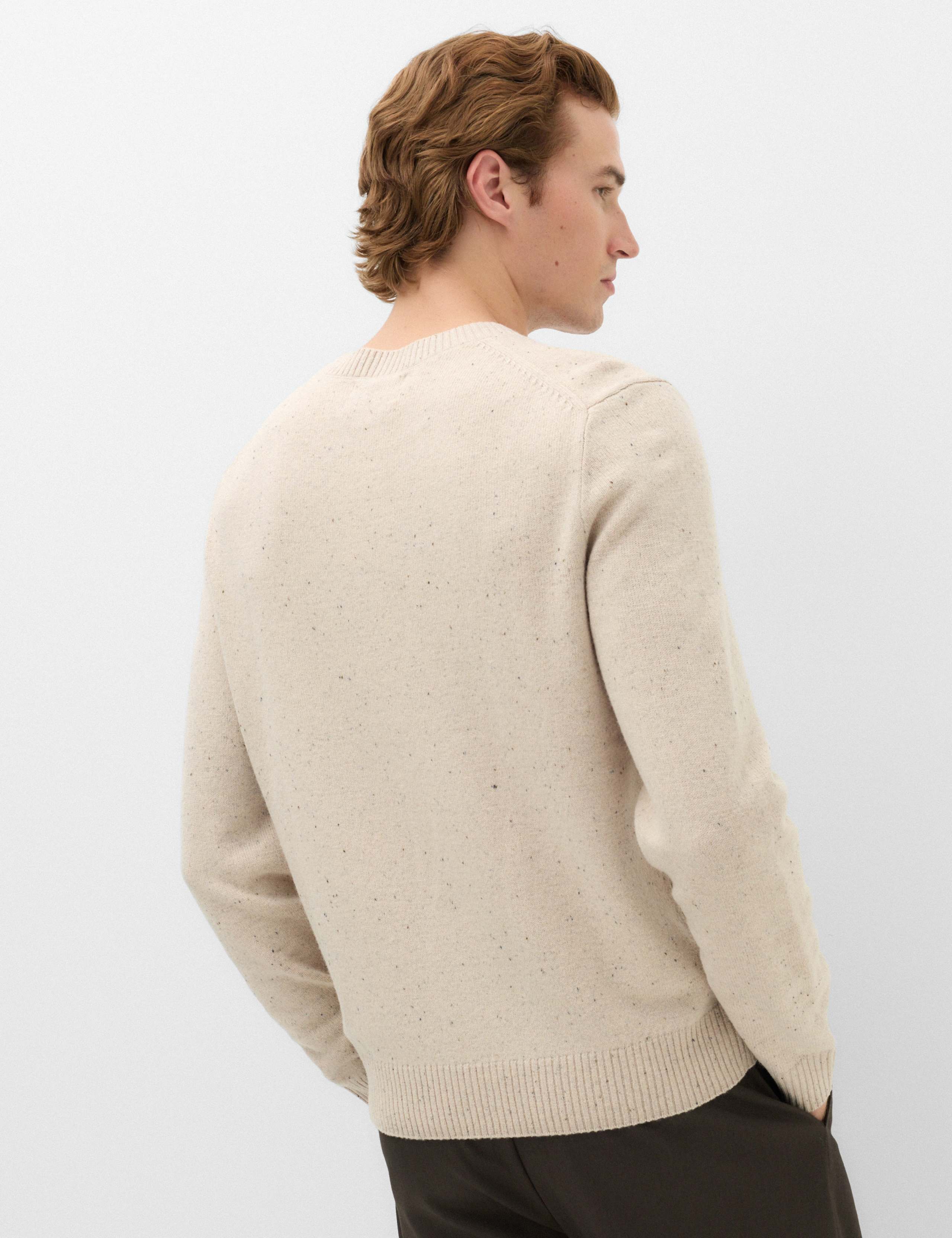 Pure Lambswool Crew Neck Jumper 4 of 6