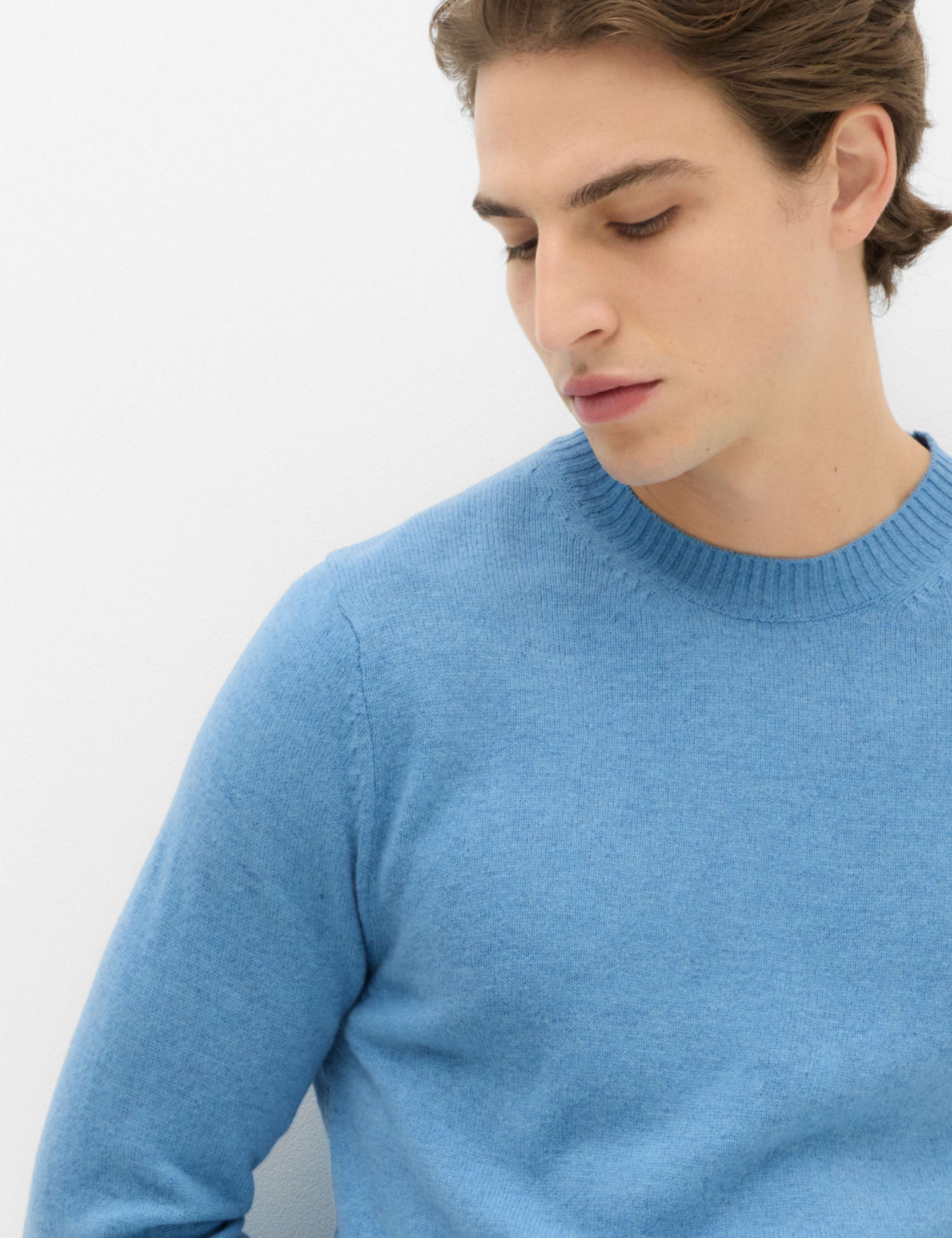 Pure Lambswool Crew Neck Jumper 3 of 6