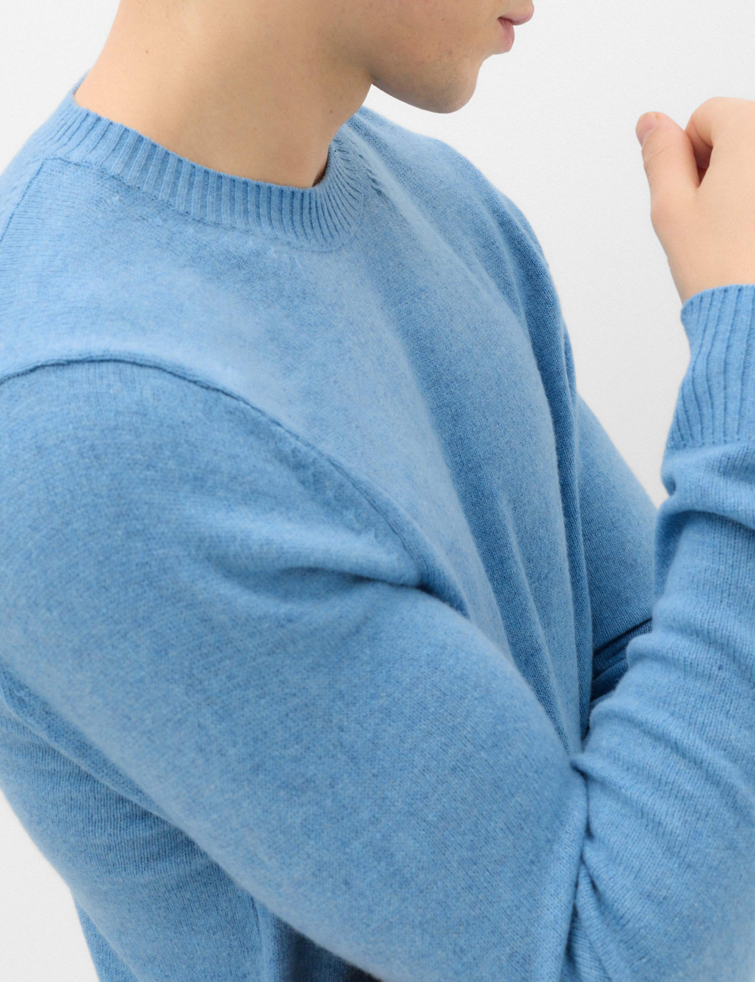 Pure Lambswool Crew Neck Jumper 4 of 6