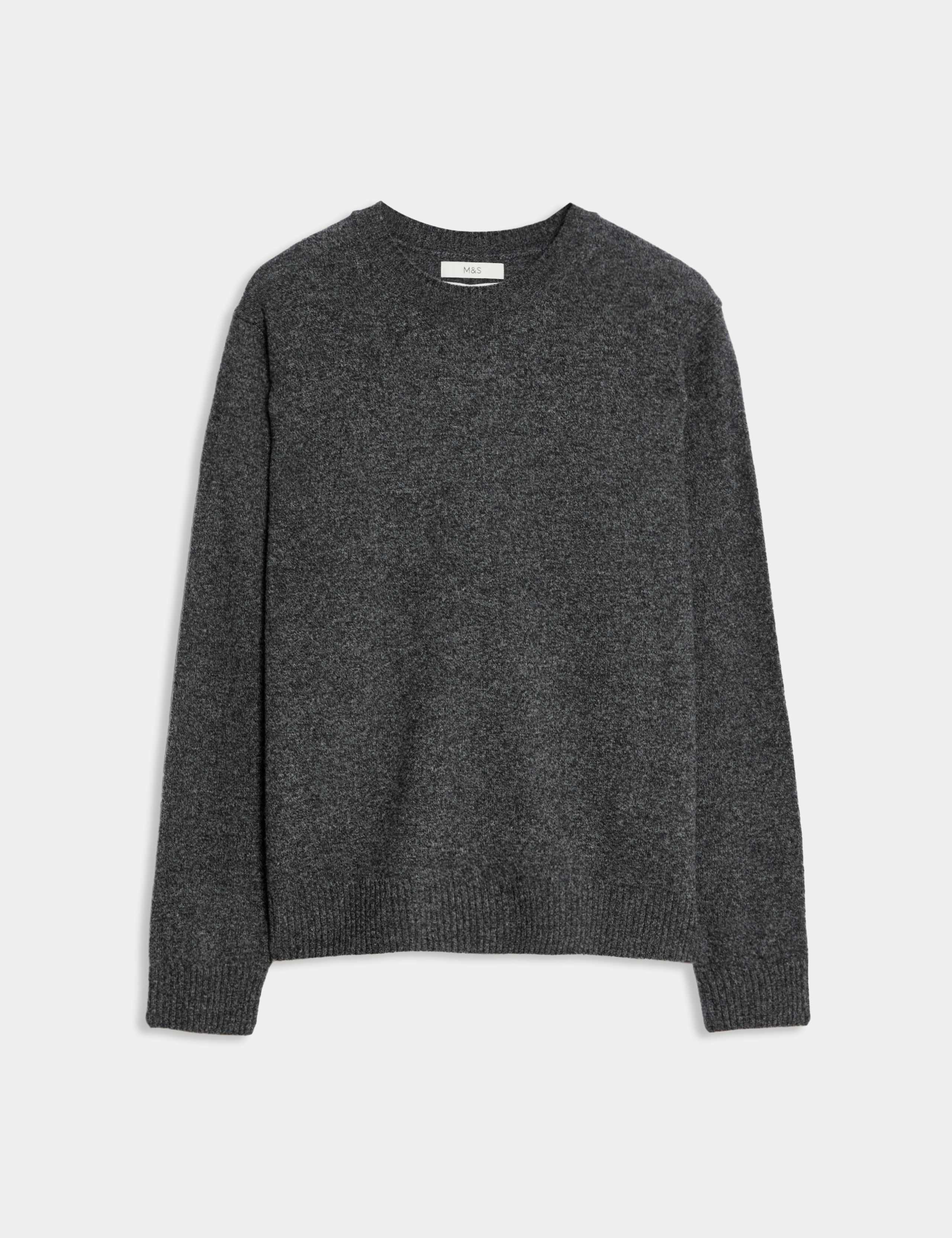 Pure Lambswool Crew Neck Jumper 2 of 6