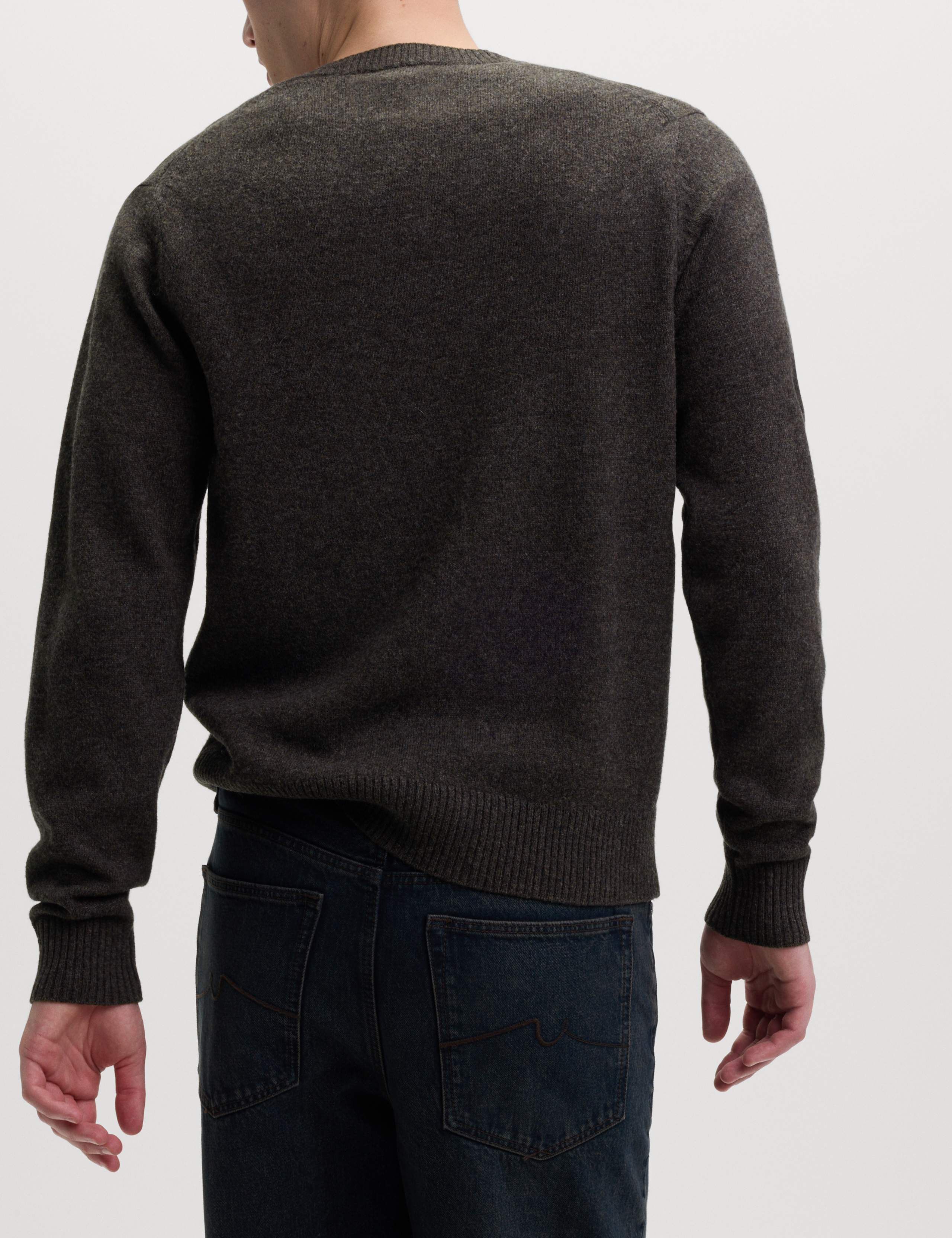 Pure Lambswool V-Neck Jumper 5 of 5