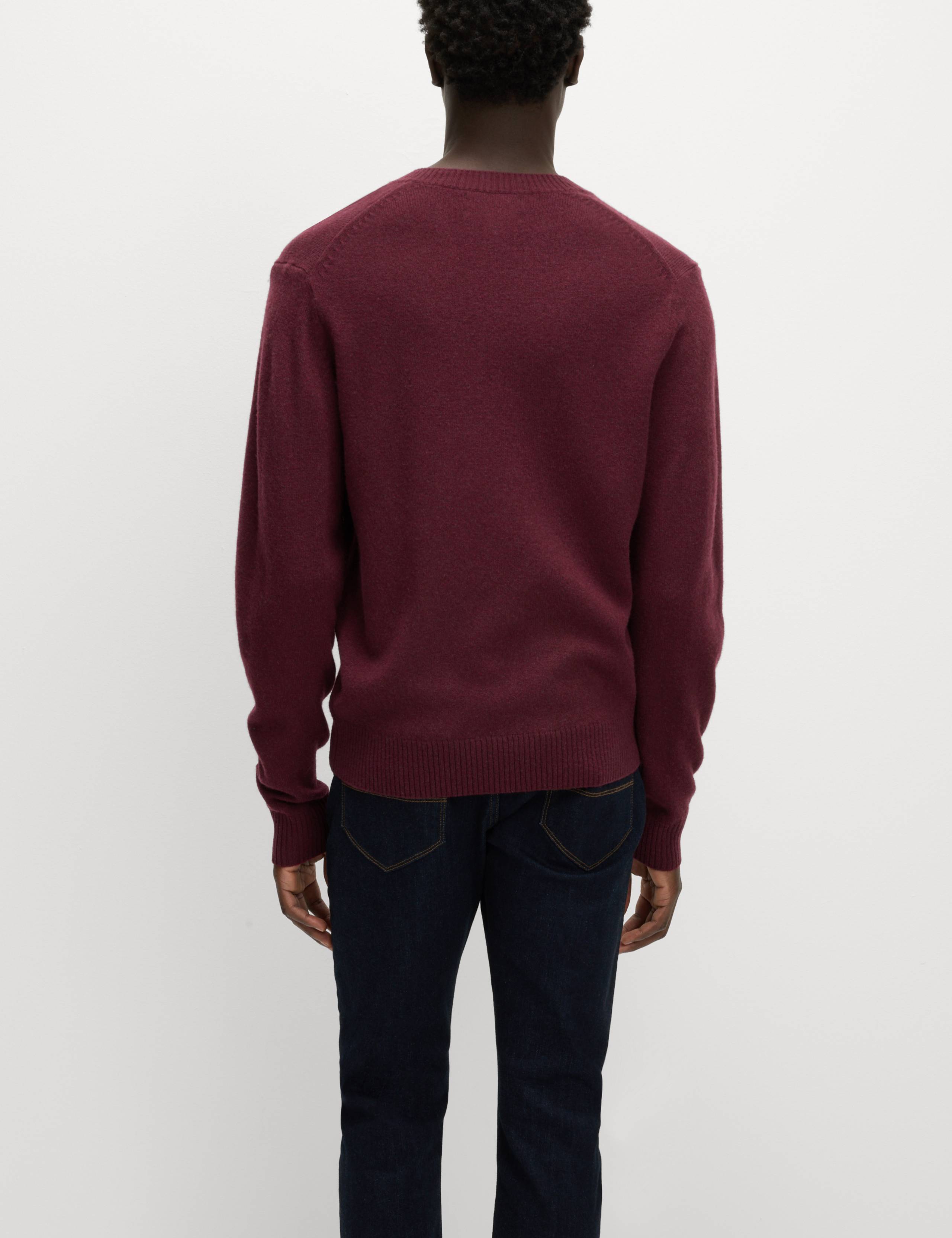 Pure Lambswool V-Neck Jumper 3 of 7