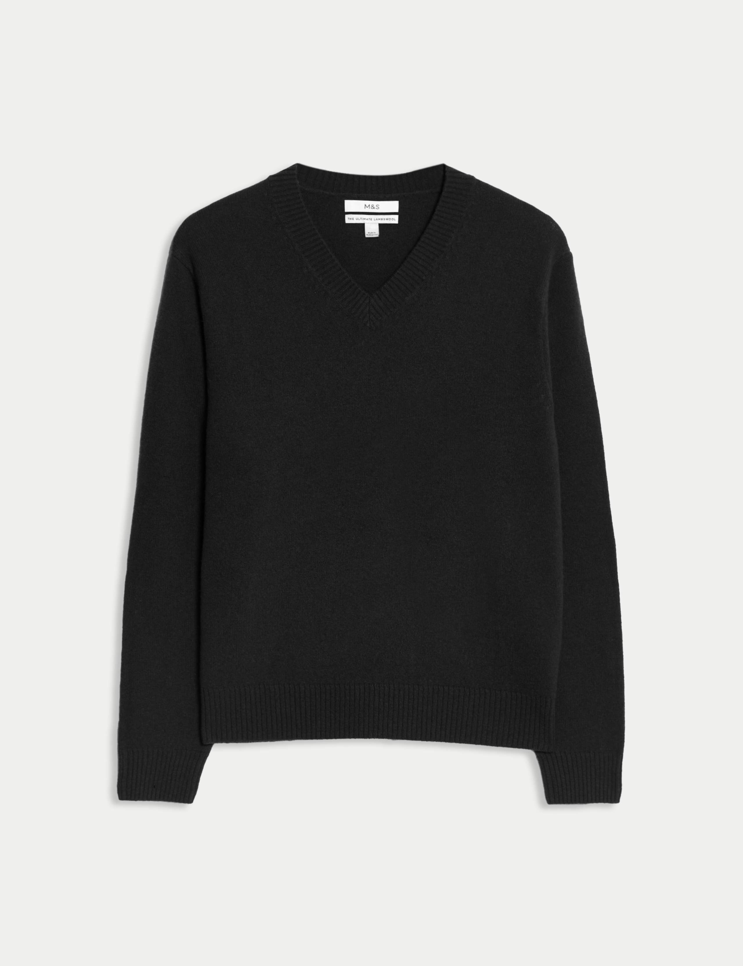Pure Lambswool V-Neck Jumper 2 of 5