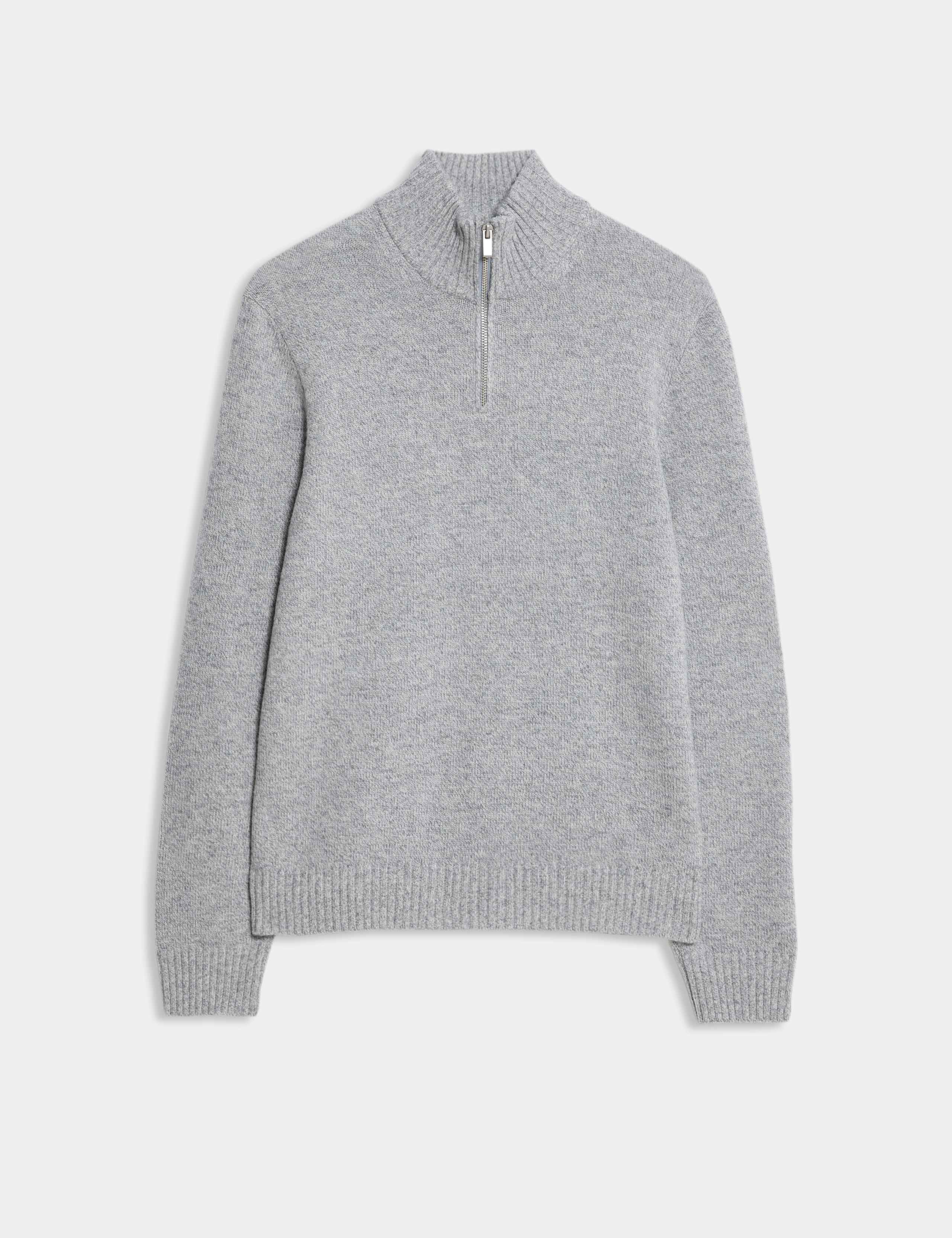 Lambswool Blend Half Zip Jumper 2 of 5