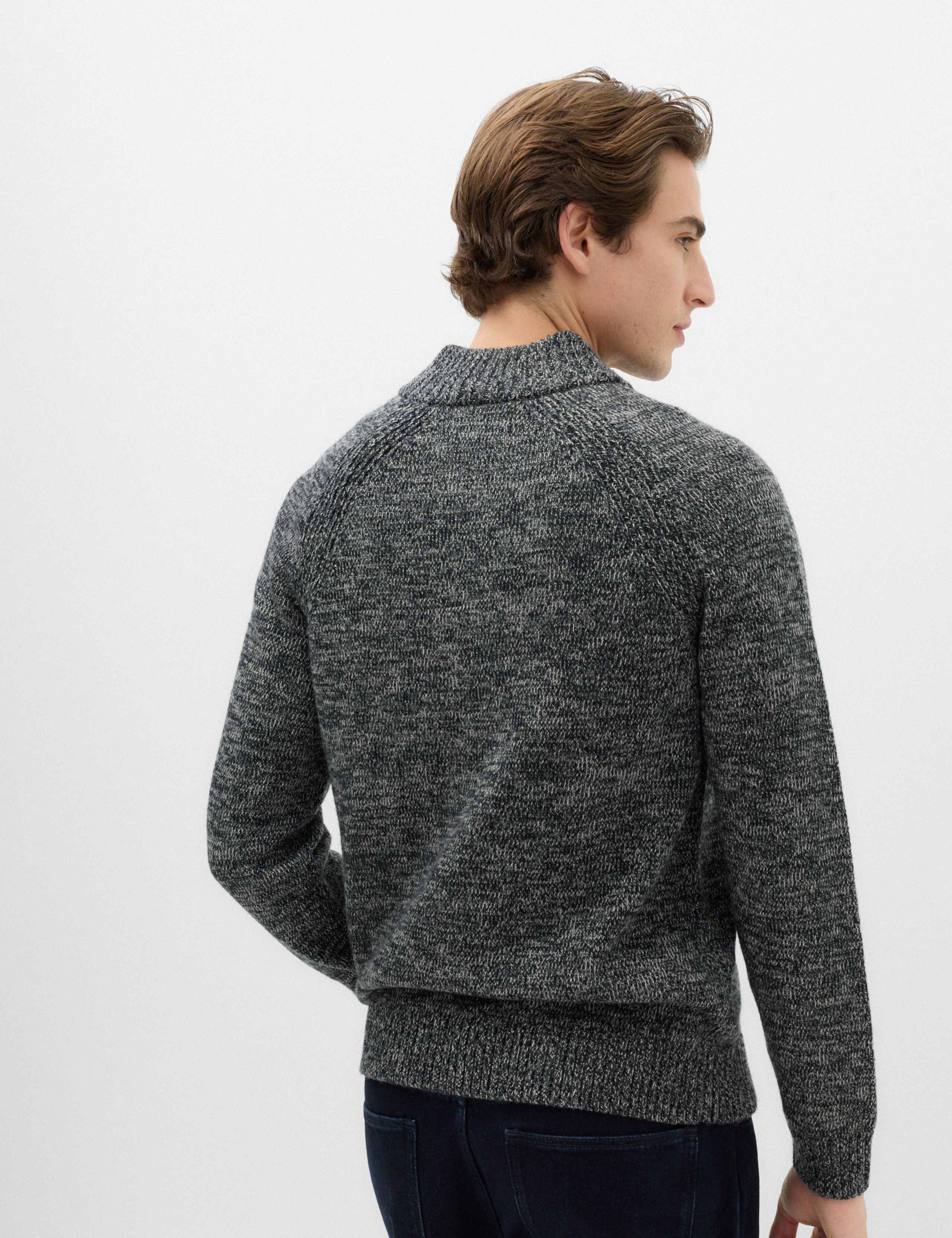 Lambswool Blend Regular Fit Half Zip Jumper 5 of 6