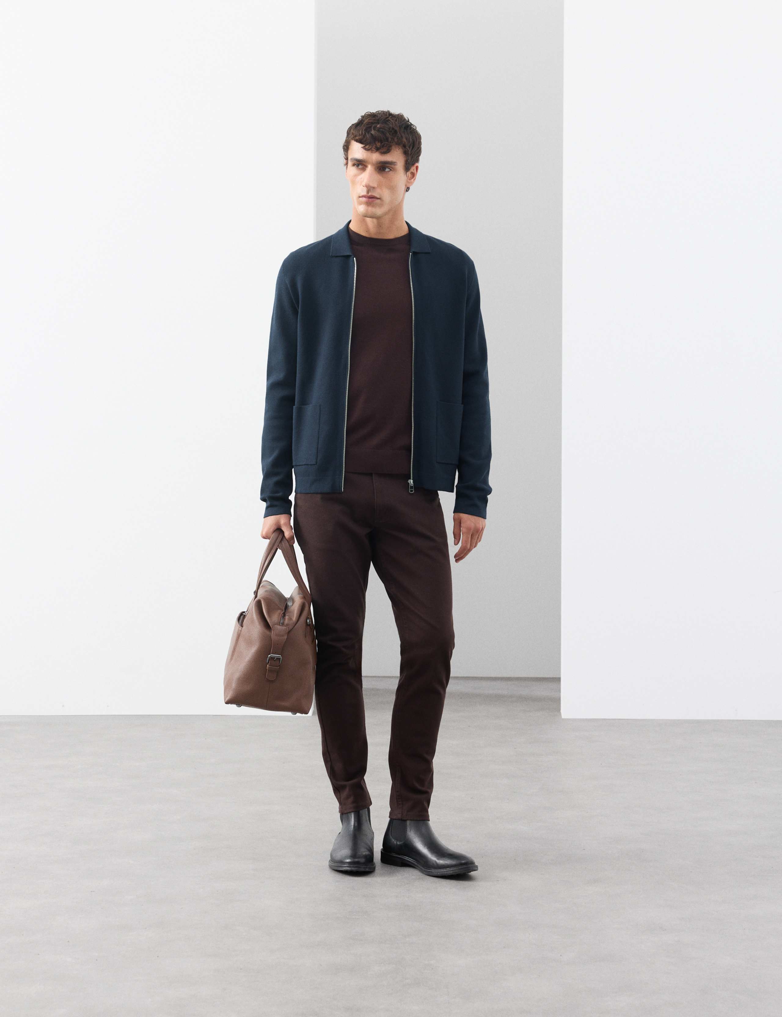 Milano-knit Zip up Knitted Jacket 3 of 7