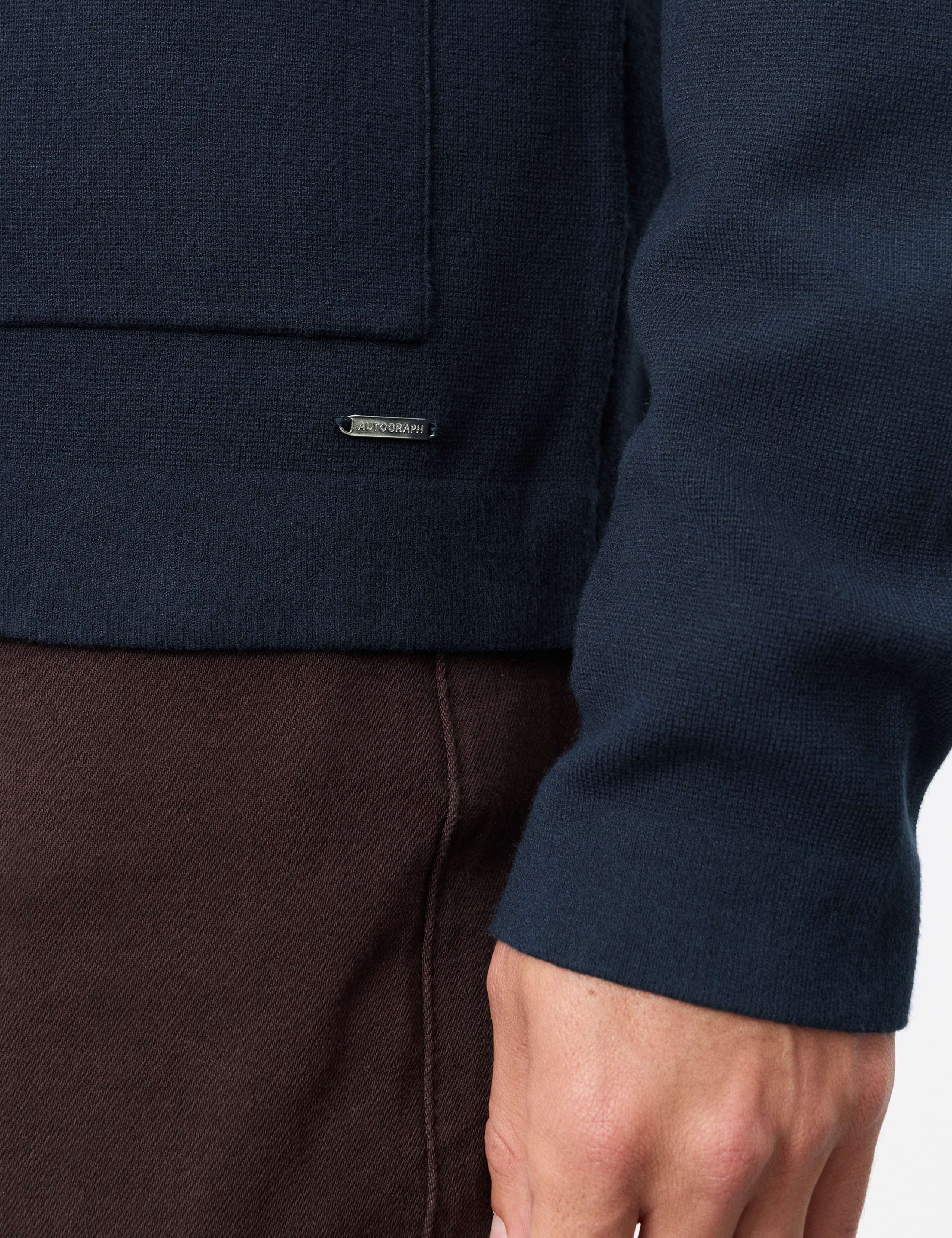 Milano-knit Zip up Knitted Jacket 7 of 7