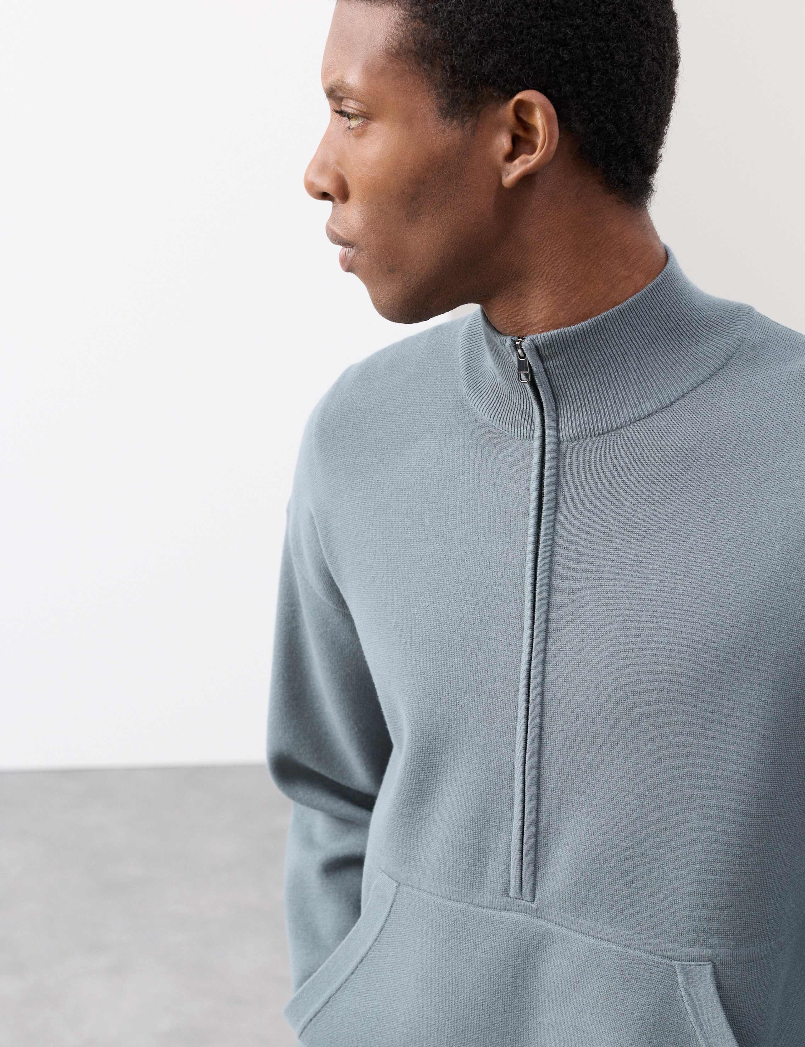 Milano Stitch Half Zip Jumper 4 of 5