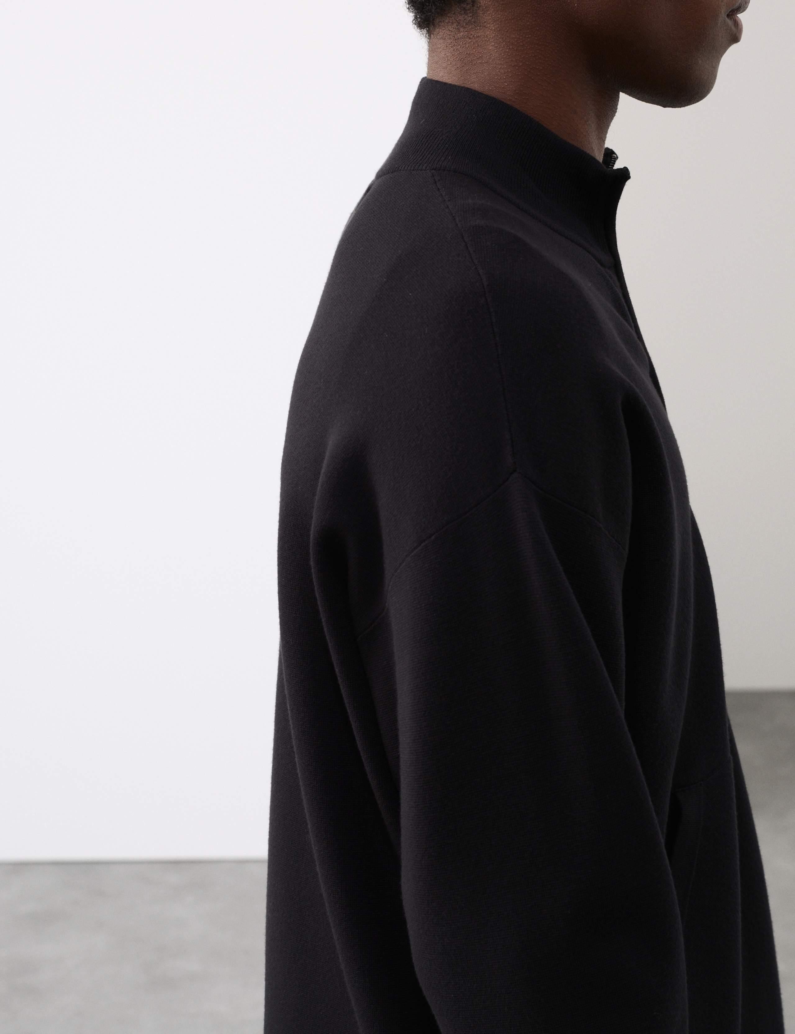 Milano Stitch Half Zip Jumper 3 of 7