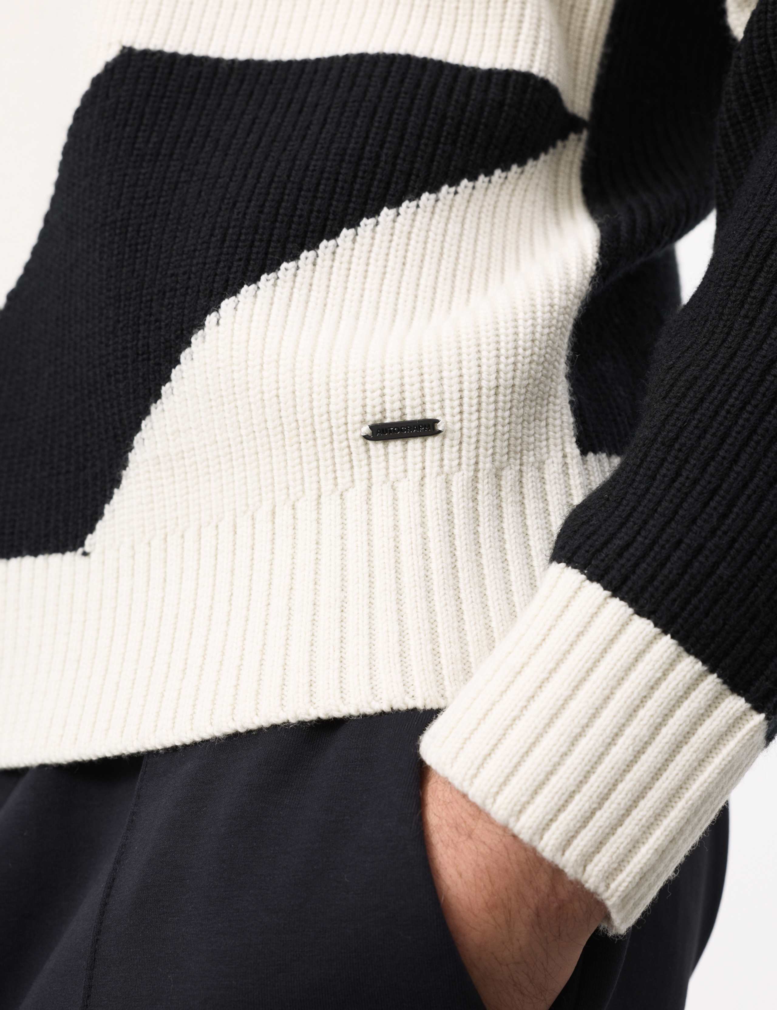Mercerised Wool Rich Crew Neck Jumper 5 of 7