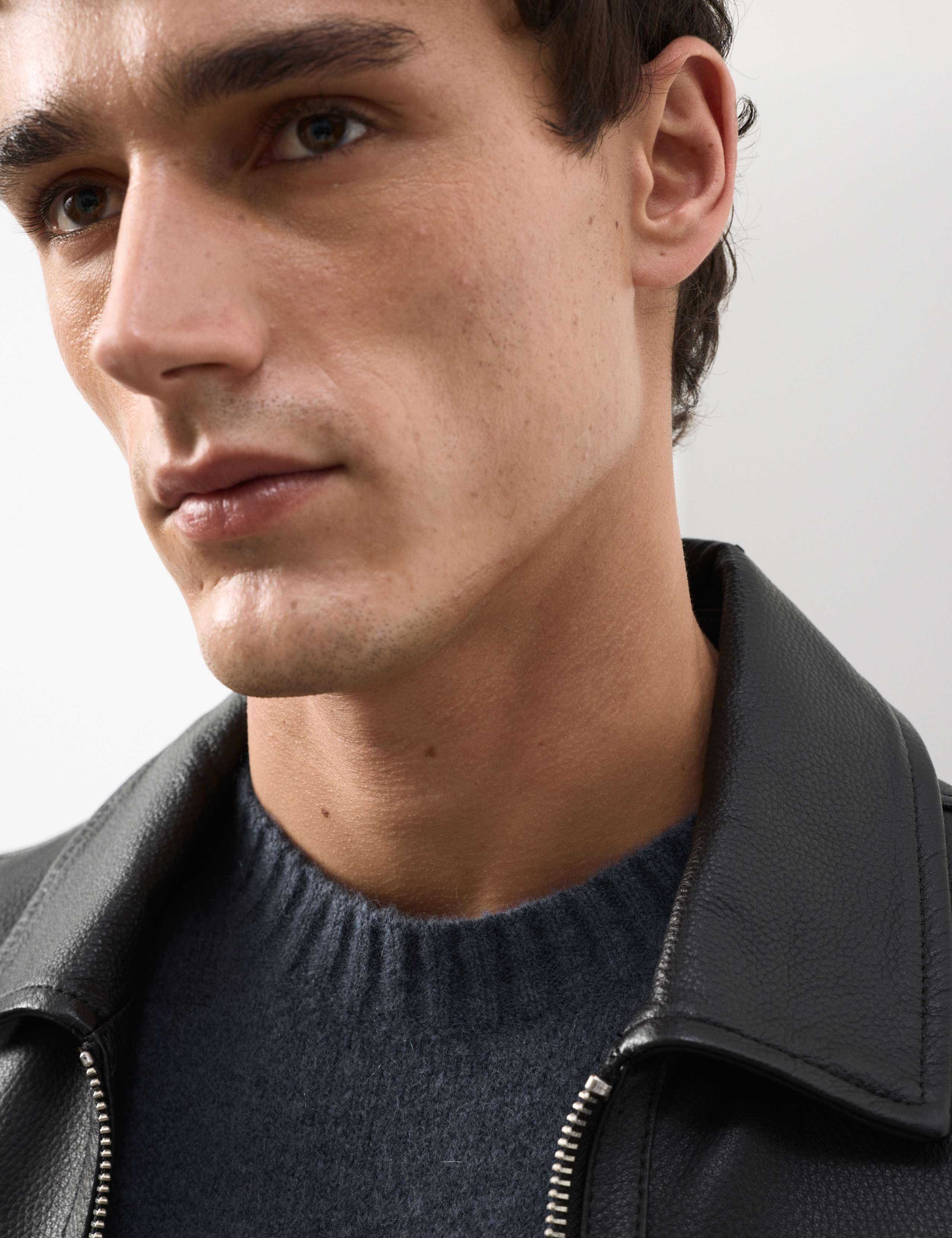 Merino Mohair Blend Relaxed Crew Jumper 6 of 7