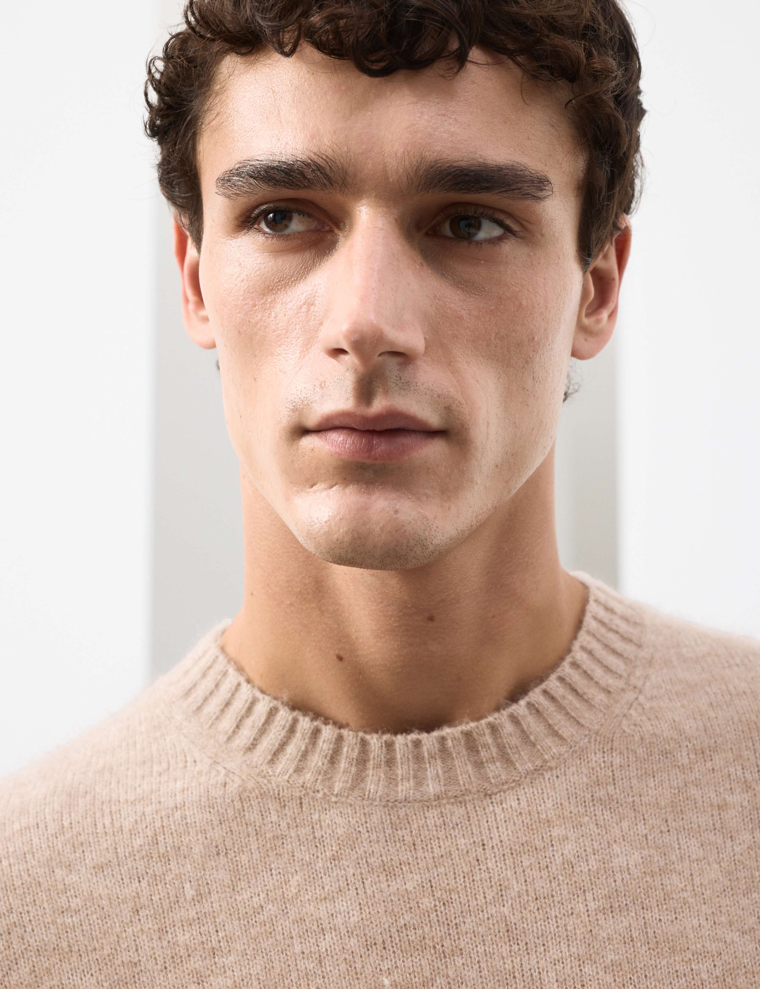 Merino Mohair Blend Relaxed Crew Jumper 4 of 7