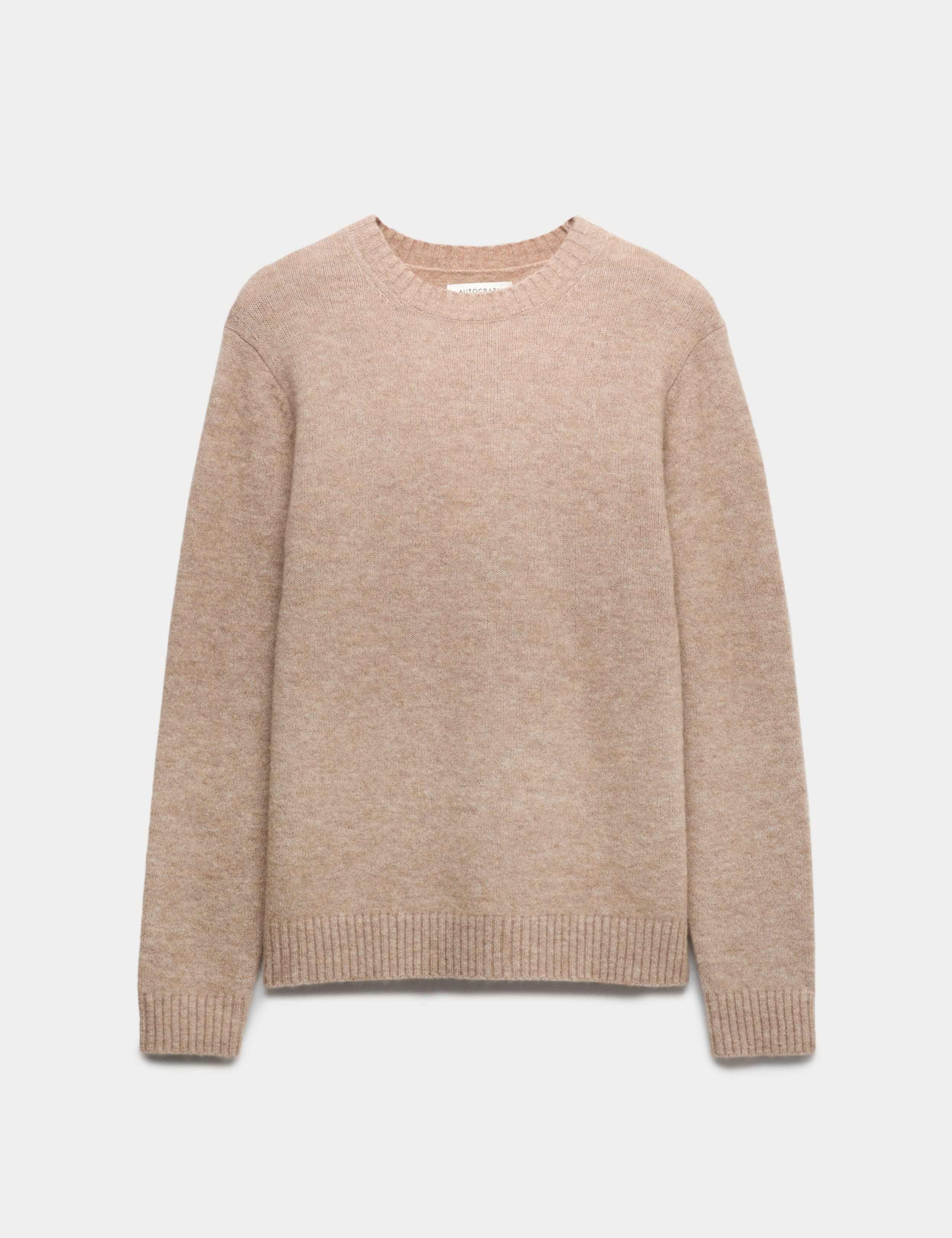 Merino Mohair Blend Relaxed Crew Jumper 1 of 1